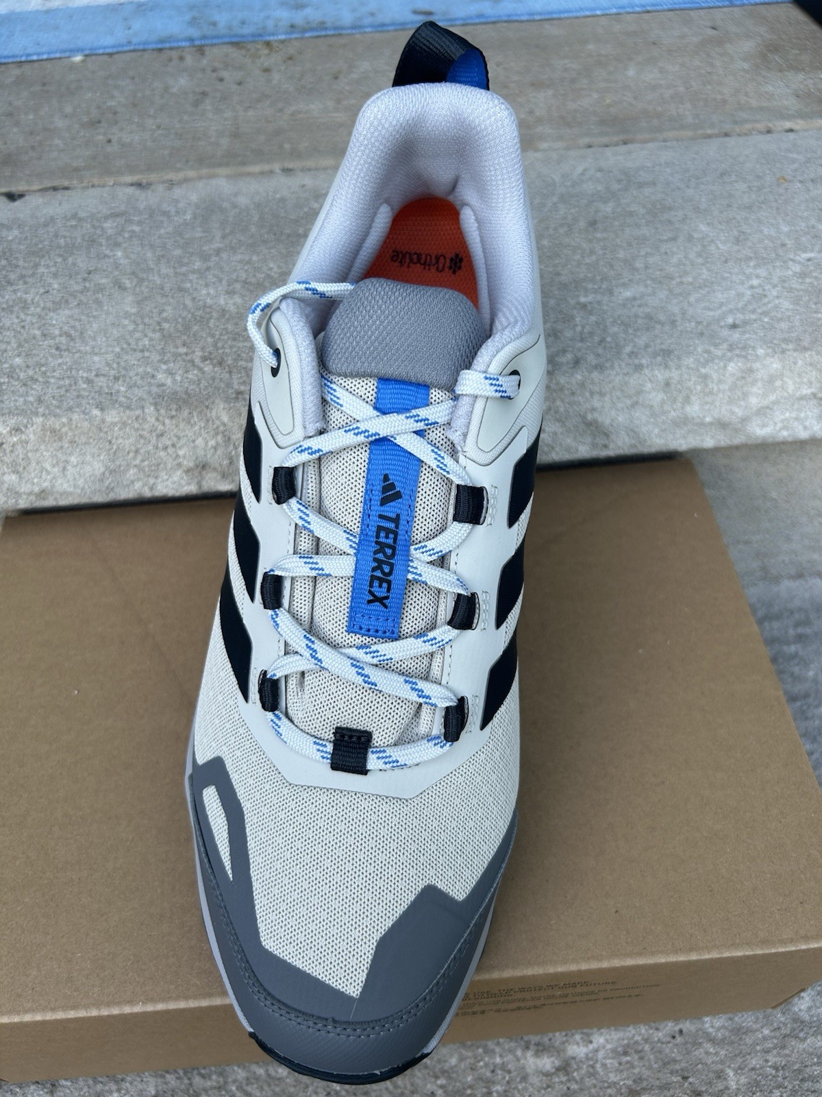 adidas Terrex Skychaser Ax5 Hiking Mens Grey Sneakers Athletic JR3975