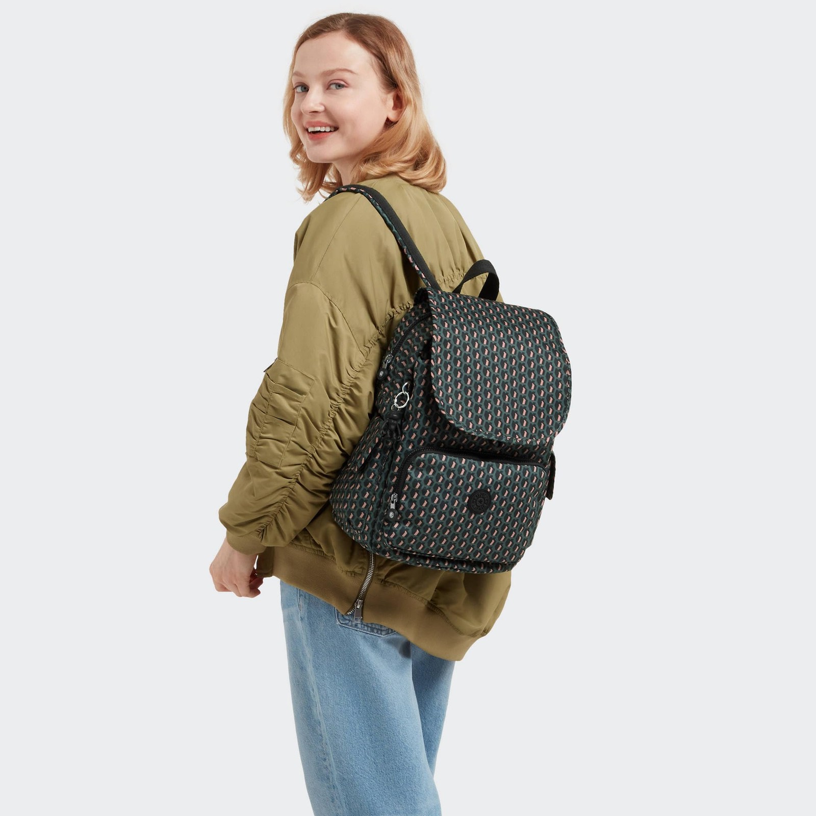 Women’s City Pack Small Backpack, Lightweight Versatile Daypack, Nylon School…
