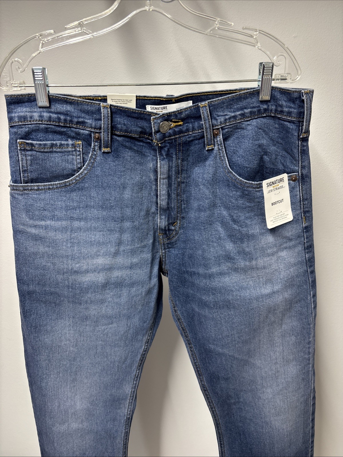 Levi’s Men’s Signature Flex Gold Bootcut Western Cowboy Classic Jeans-33×34