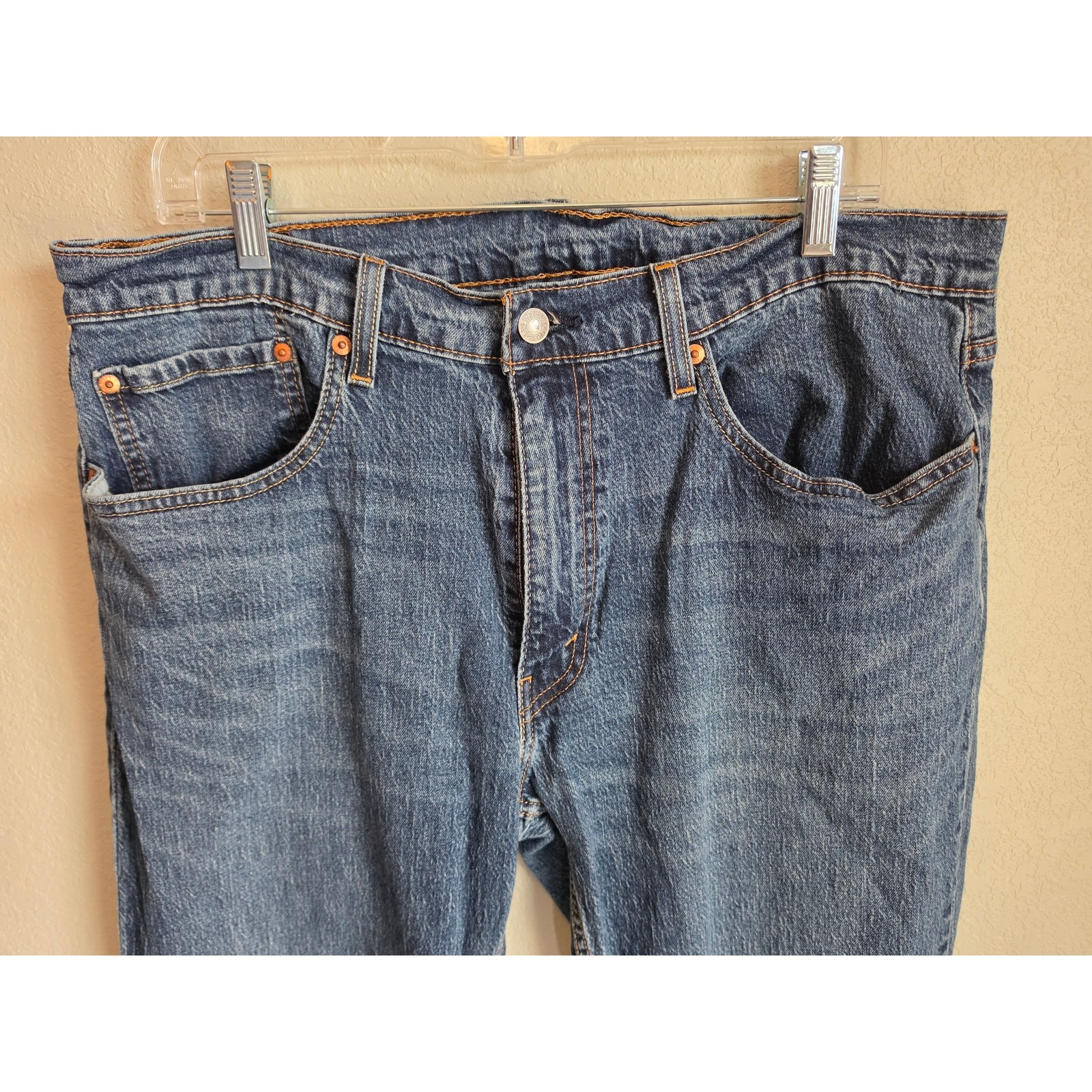 MENS LEVIS 559 RELAXED STRAIGHT LEG JEANS SIZE 36 X 34 EXCELLENT