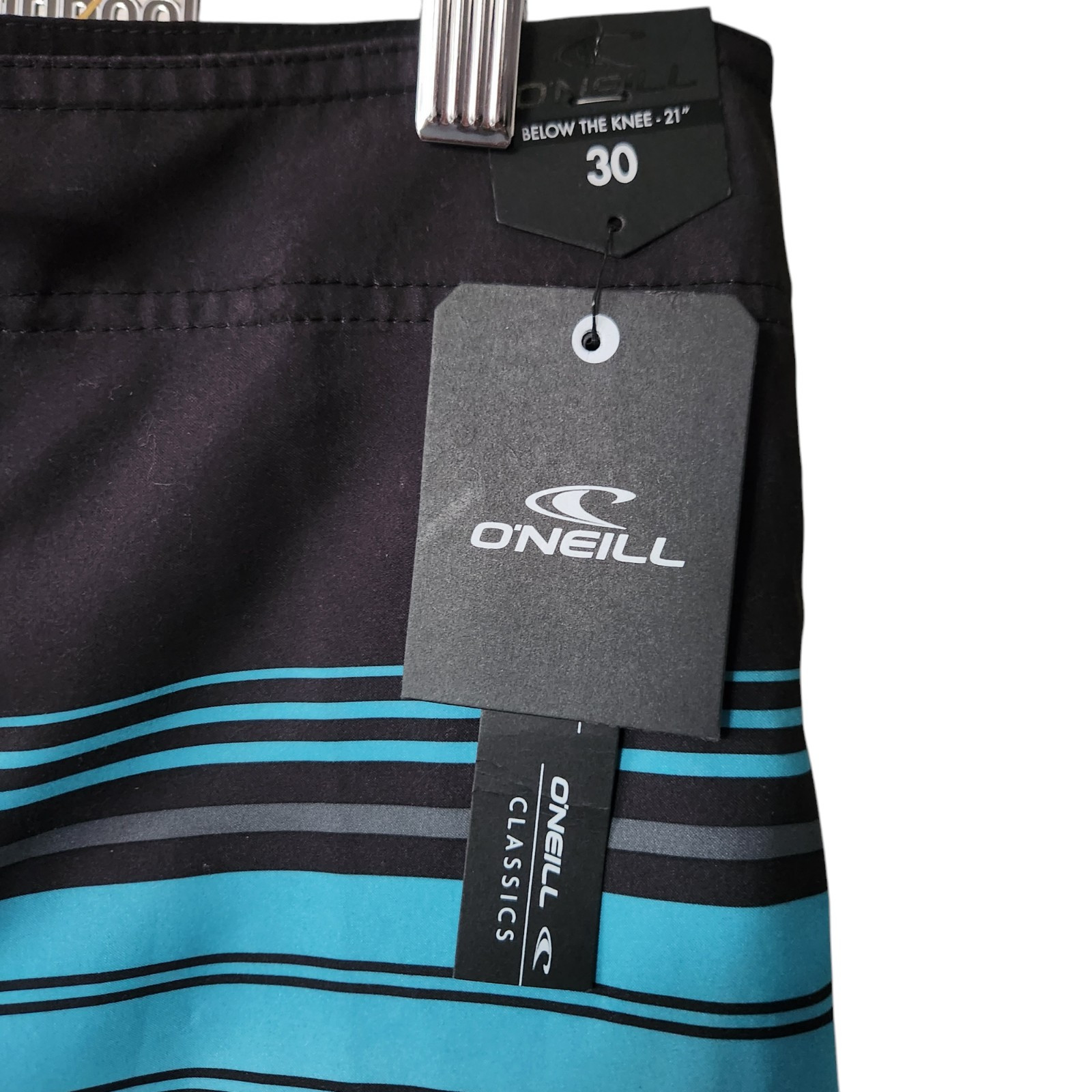 O’Neill Lennox Stretch Beach Pool Board Shorts Men’s Size 30 Below Knee 21”