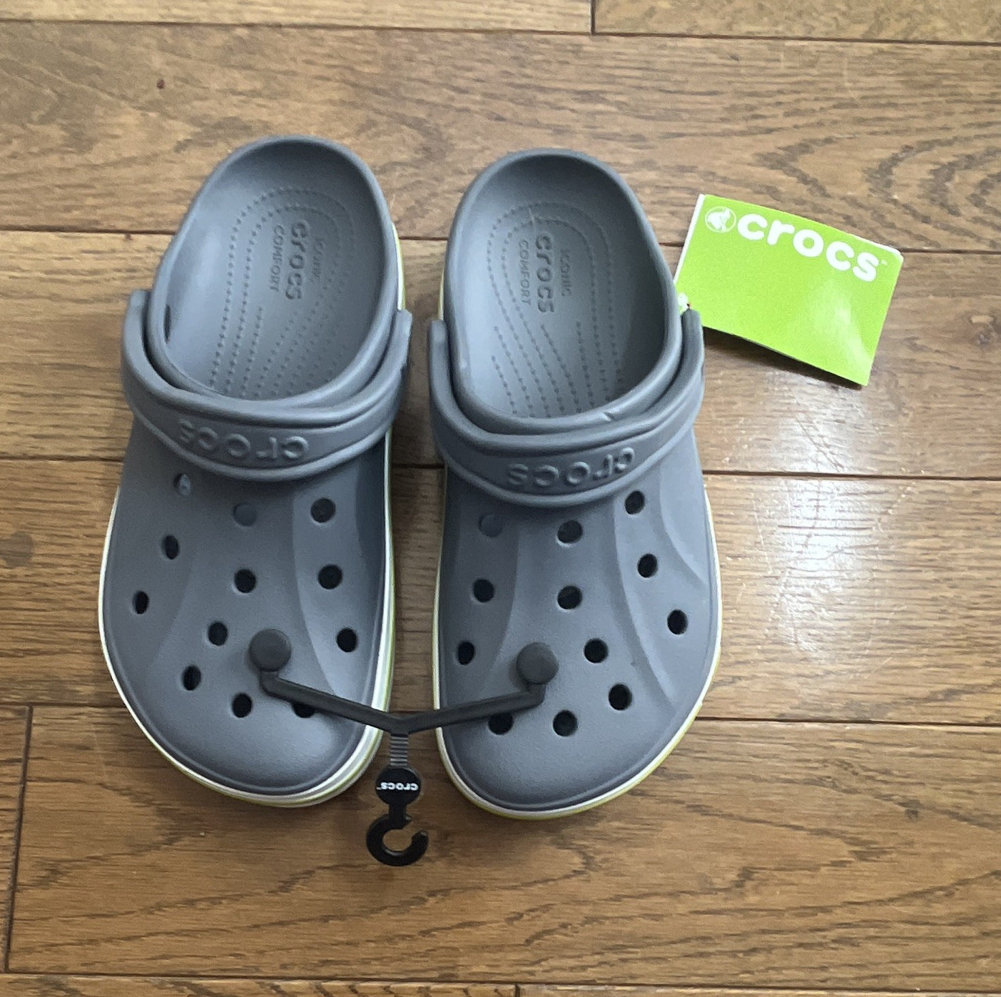 NEW Crocs Classic Clog Gray Bayaband M6/W8