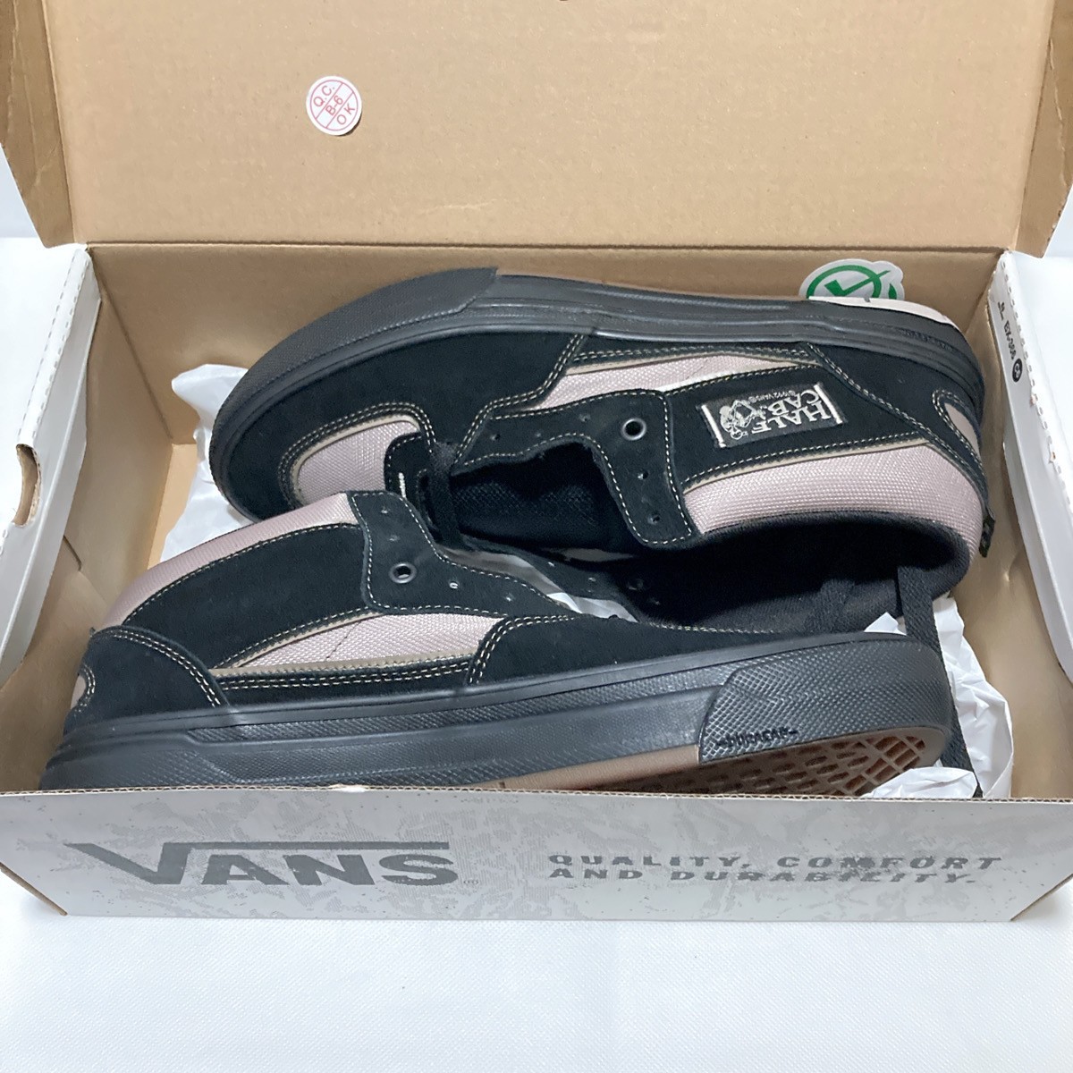 VANS Skate Half Cab Wafflecup™ VN000D9ZOUK Black Peyote Men Skateboarding Shoes