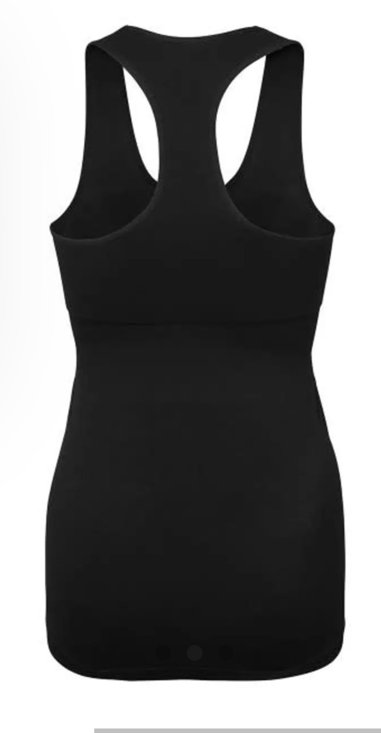 MOUNTAIN HORSE Adore Tech Tank Top T-Back – select BLACK or WHITE (Lg/XL, S/MD)