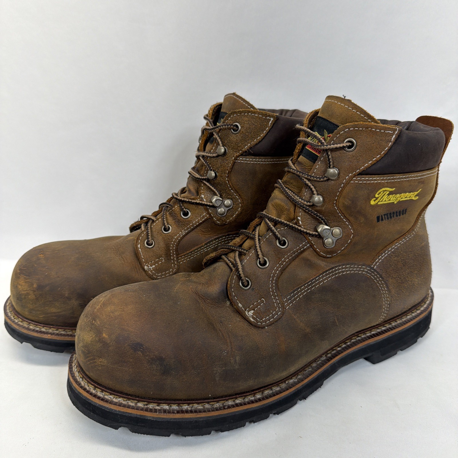 Thorogood Iron River 6″ Composite Toe Waterproof Work Boots 804-4144 Mens 12 EE