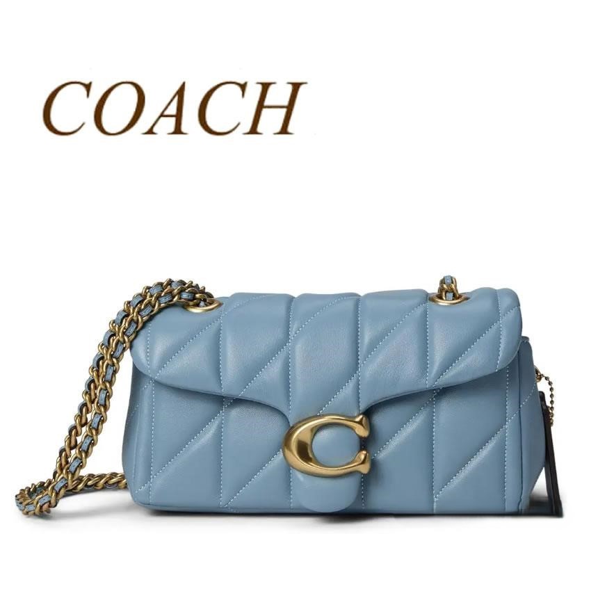 COACH Tabby Shoulder Bag 20 – Quilted CP149 Blue