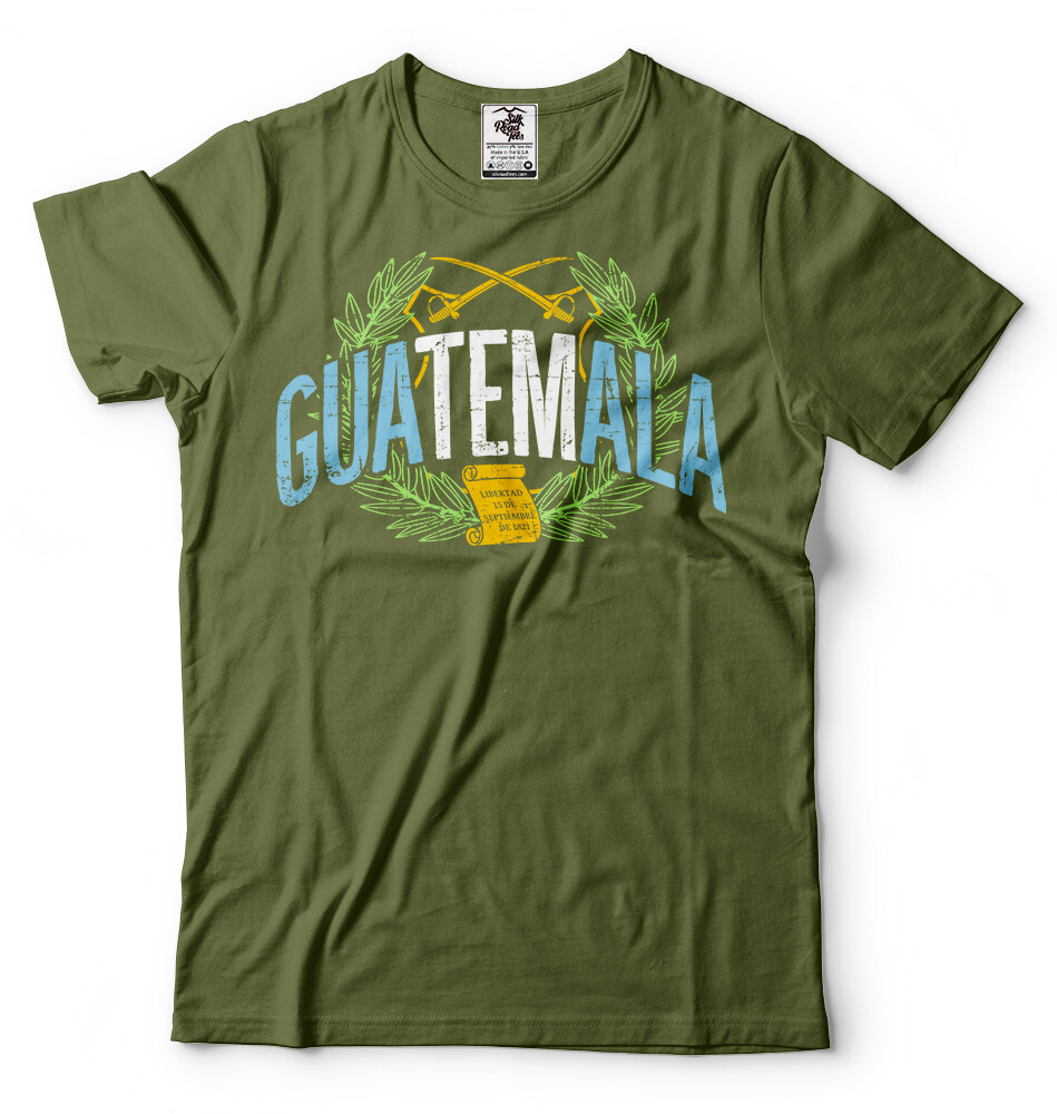 Guatemala Tee shirt Guatemalan Flag independence day National day Flag tee shirt