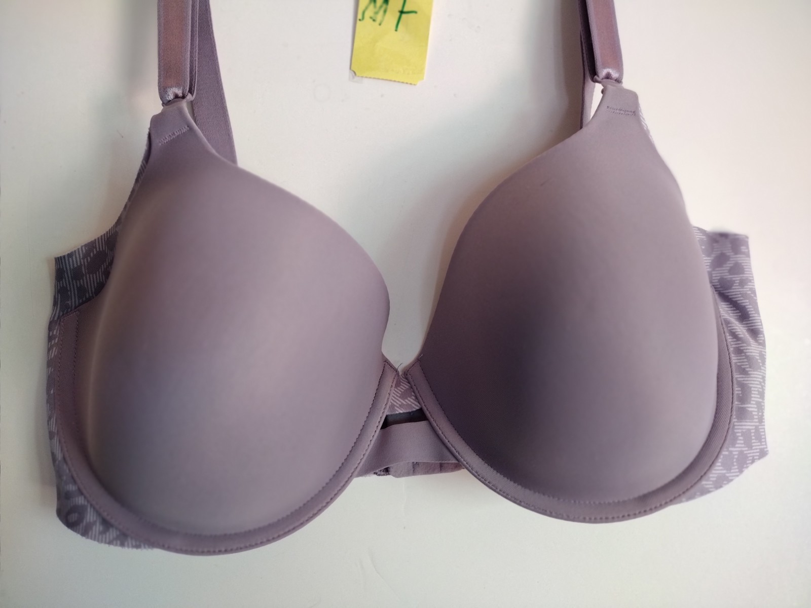 Warners Bra 36D MAUVE Full Coverage RB5781A No Side Effects Convertible Straps