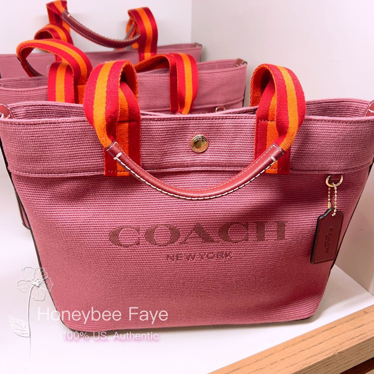 NWT Coach MEN’S Small Canvas Tote CK168