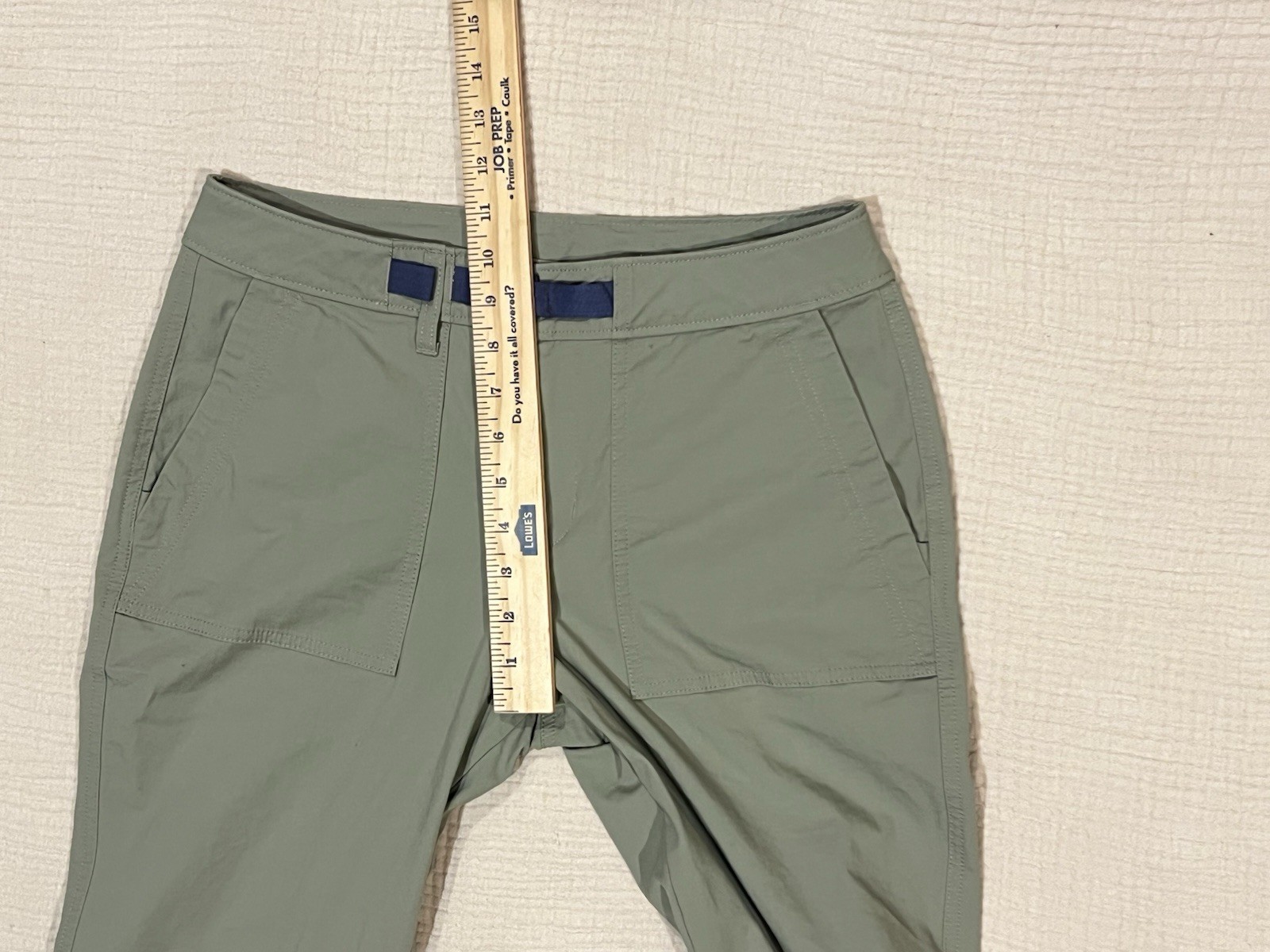Outdoor Research Womens Shastin Green Chino Pant SZ 6 Hiking Backpacking UPF 50+