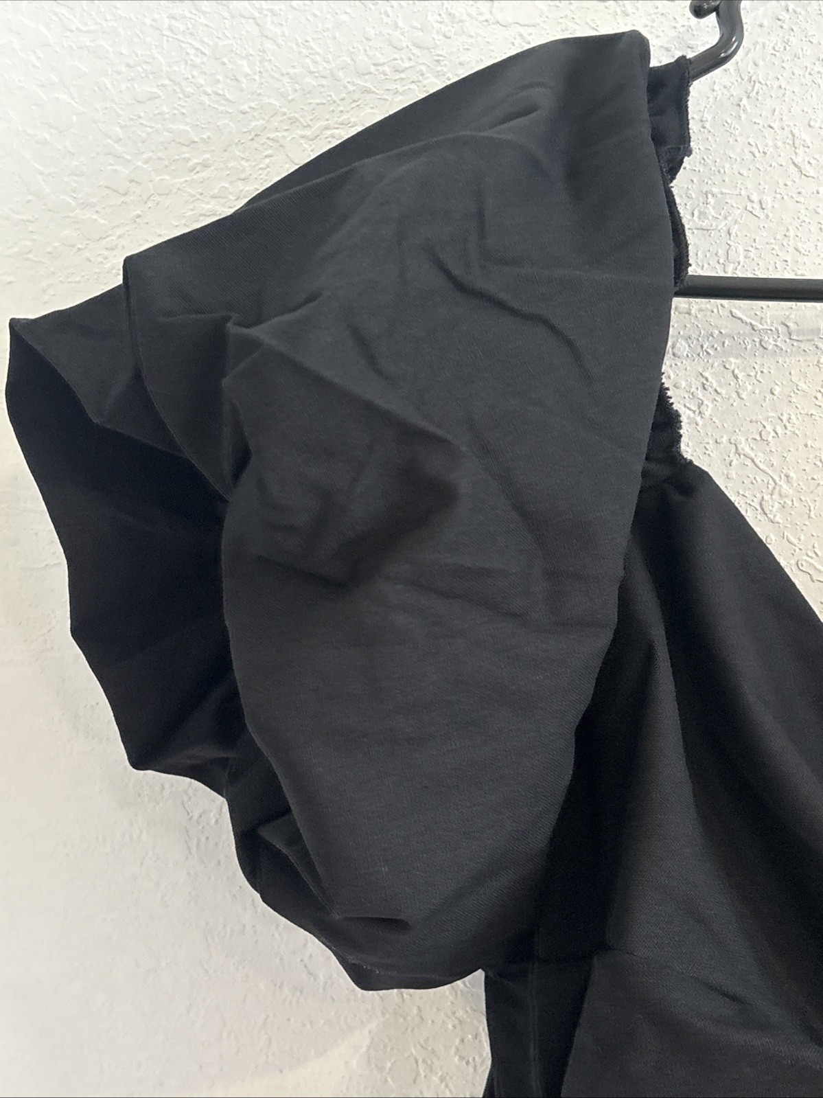 Petal & Pup Cutout Black Maxi Balloon Sleeve Dress Zip Back Size XL