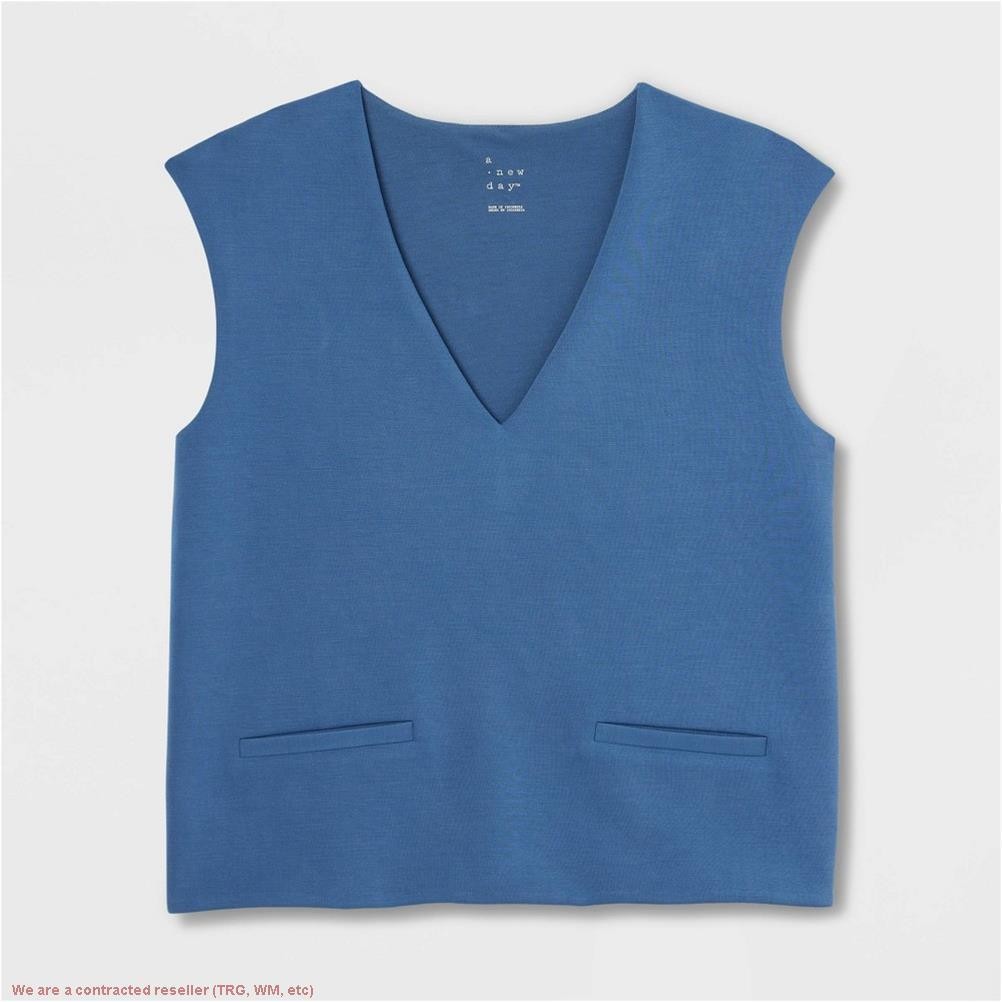 Women’s Sandwash Vest – A New Day Blue XS *SEE DEAL!!!*
