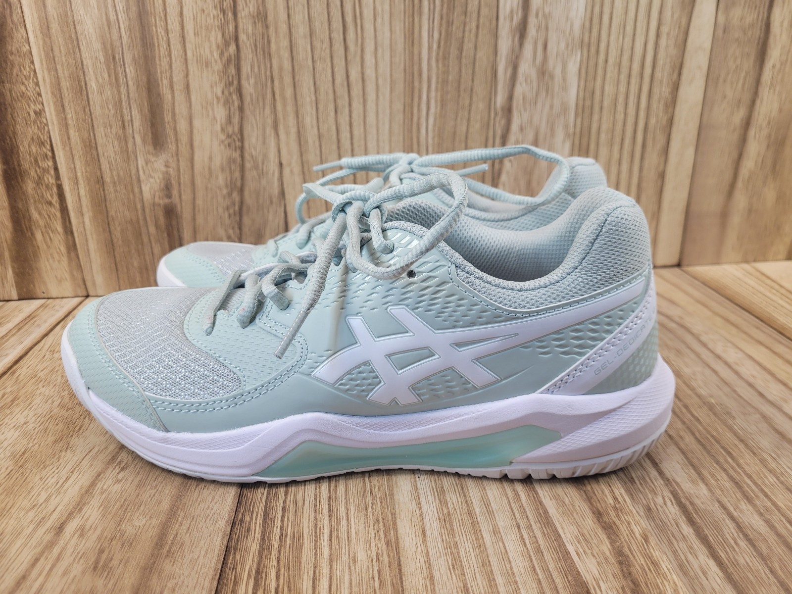 Asics GEL Dedicate 8 Pickleball Tennis Shoes Sneakers Women’s 8 1042A237 NICE