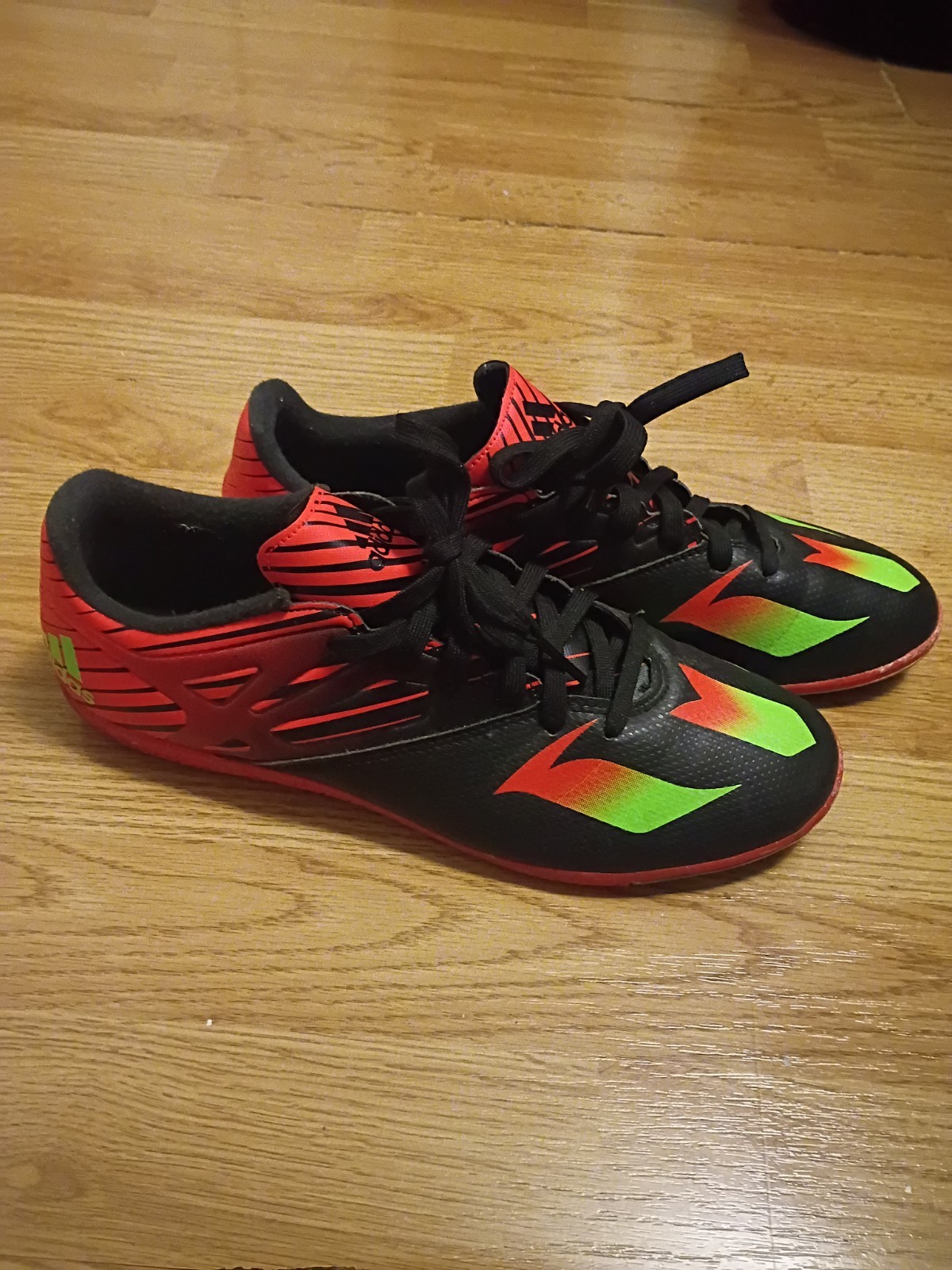 adidas F50 Messi Unisex Men Soccer Shoes Red US Size 10.5