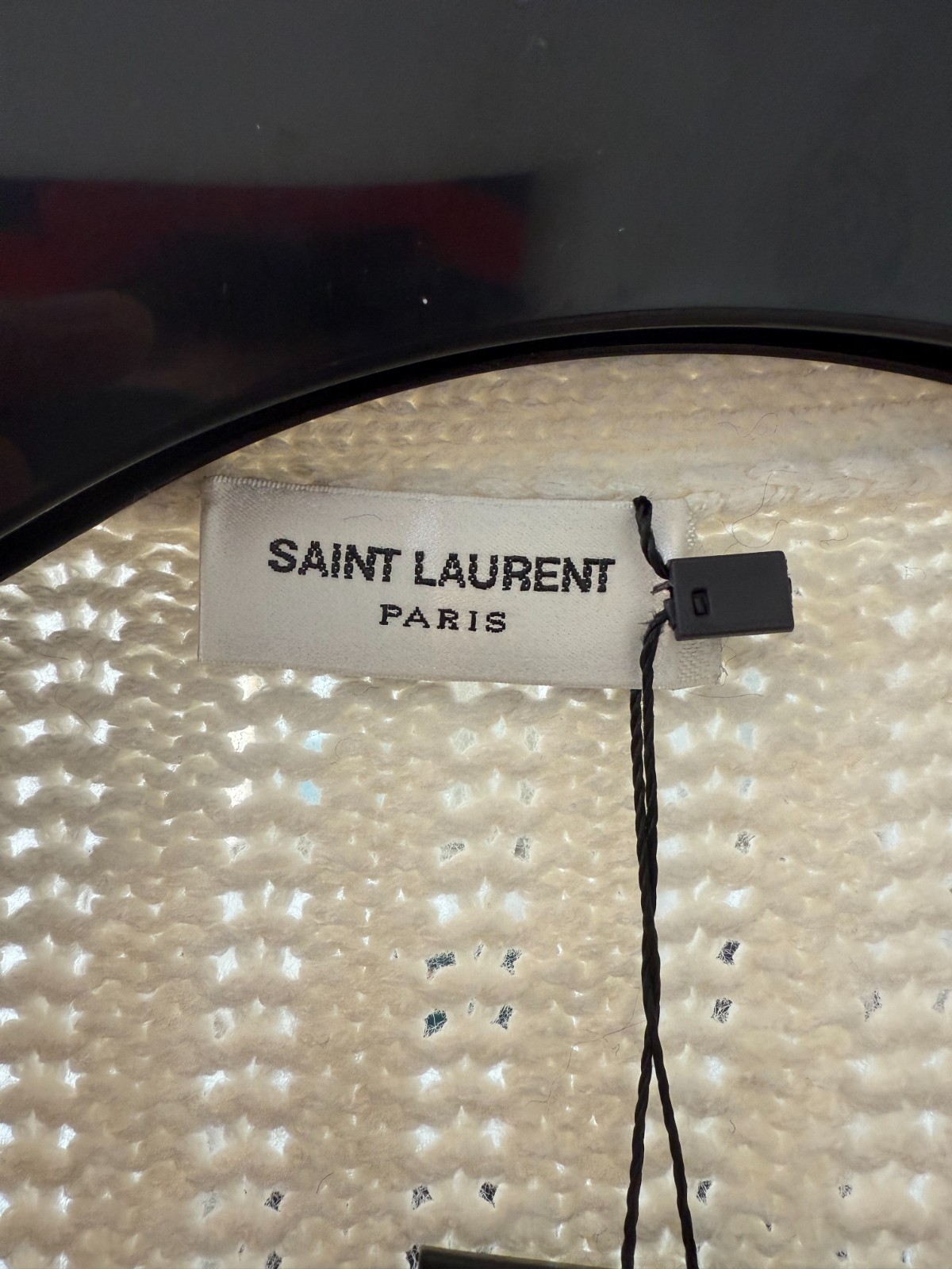 Saint Laurent Chain Open Knit Sweater