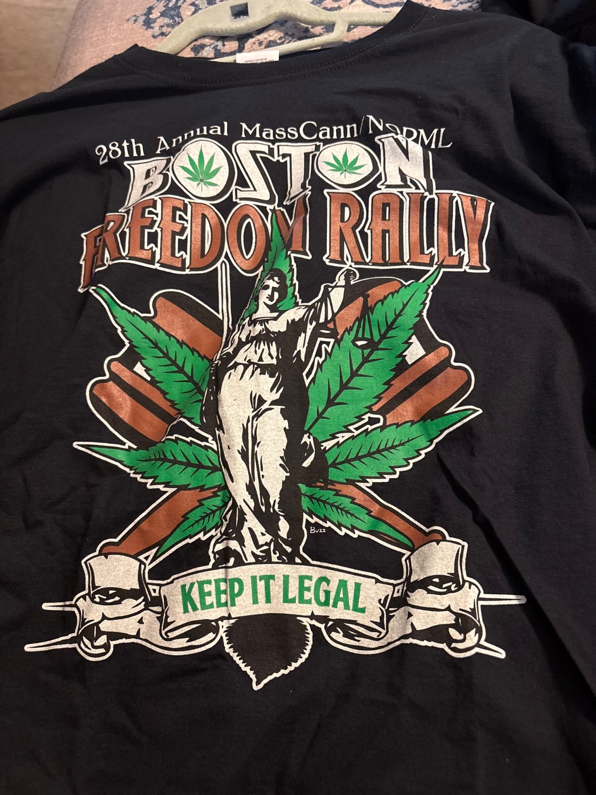 28th Annual Mass Cann/Norm Boston Freedom Trail 420 Weed Cannabis XL