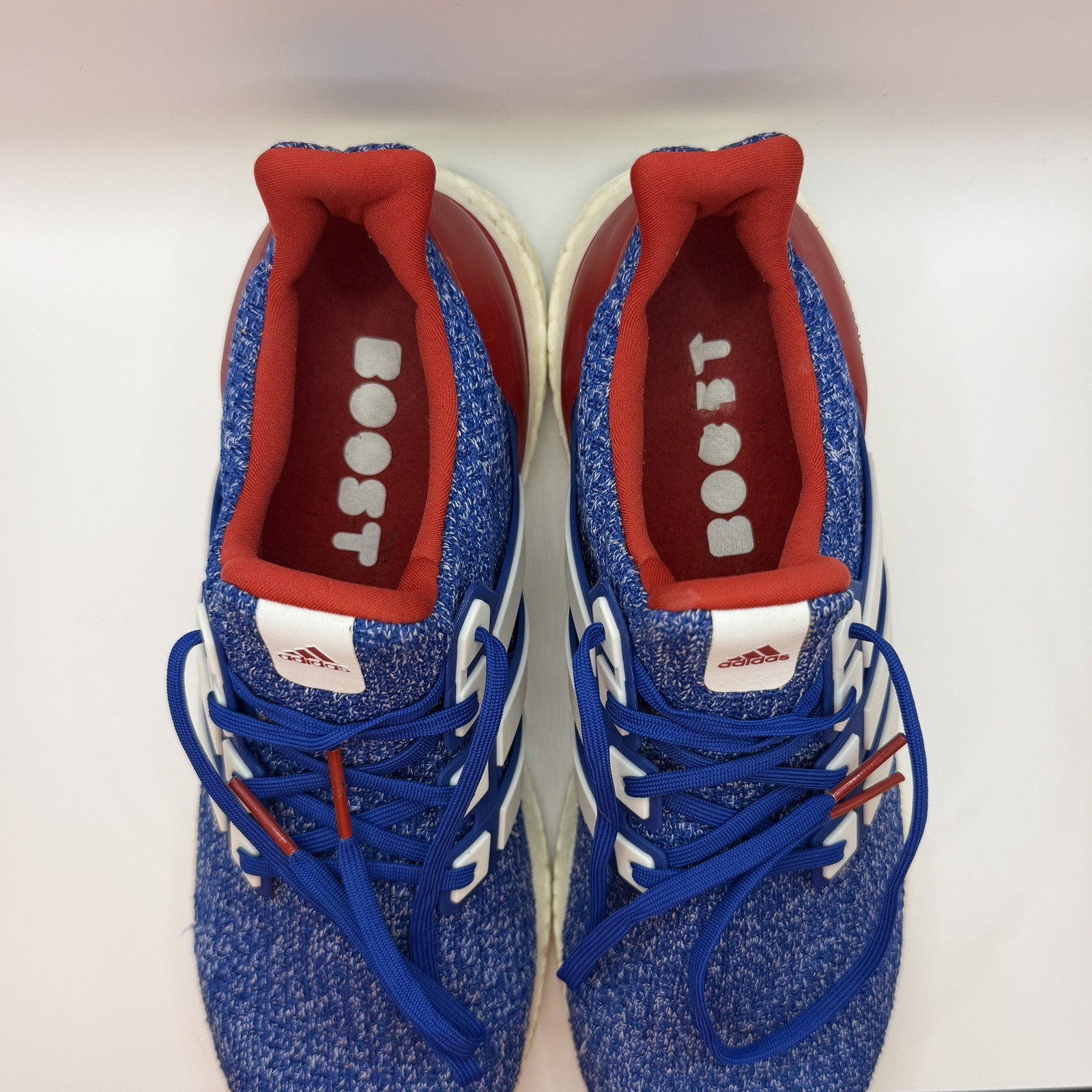 Adidas UltraBoost 4.0 Men’s Size 10 USA Red White Blue Athletic Shoes