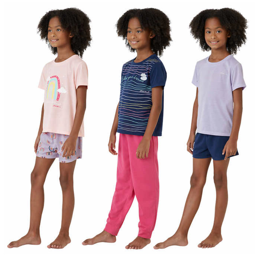 Eddie Bauer Kids L 14/16 Comfy 6-Piece Pajama Set