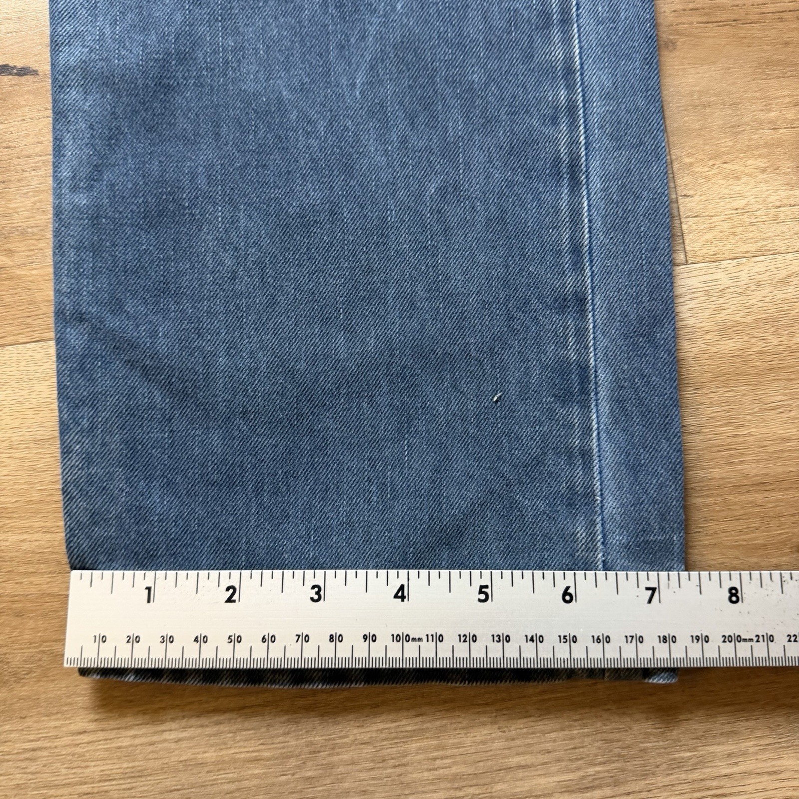 Diesel Iakop Jeans Men 32×32 Blue Slim Tapered Industrial Wash Distressed 0811K