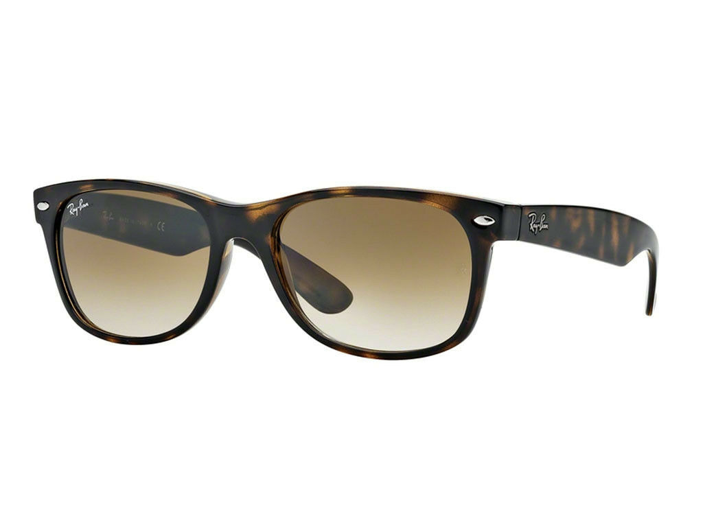 Ray-Ban New Wayfarer Classic Light Brown Gradient 52 mm Sunglasses RB2132 710/51