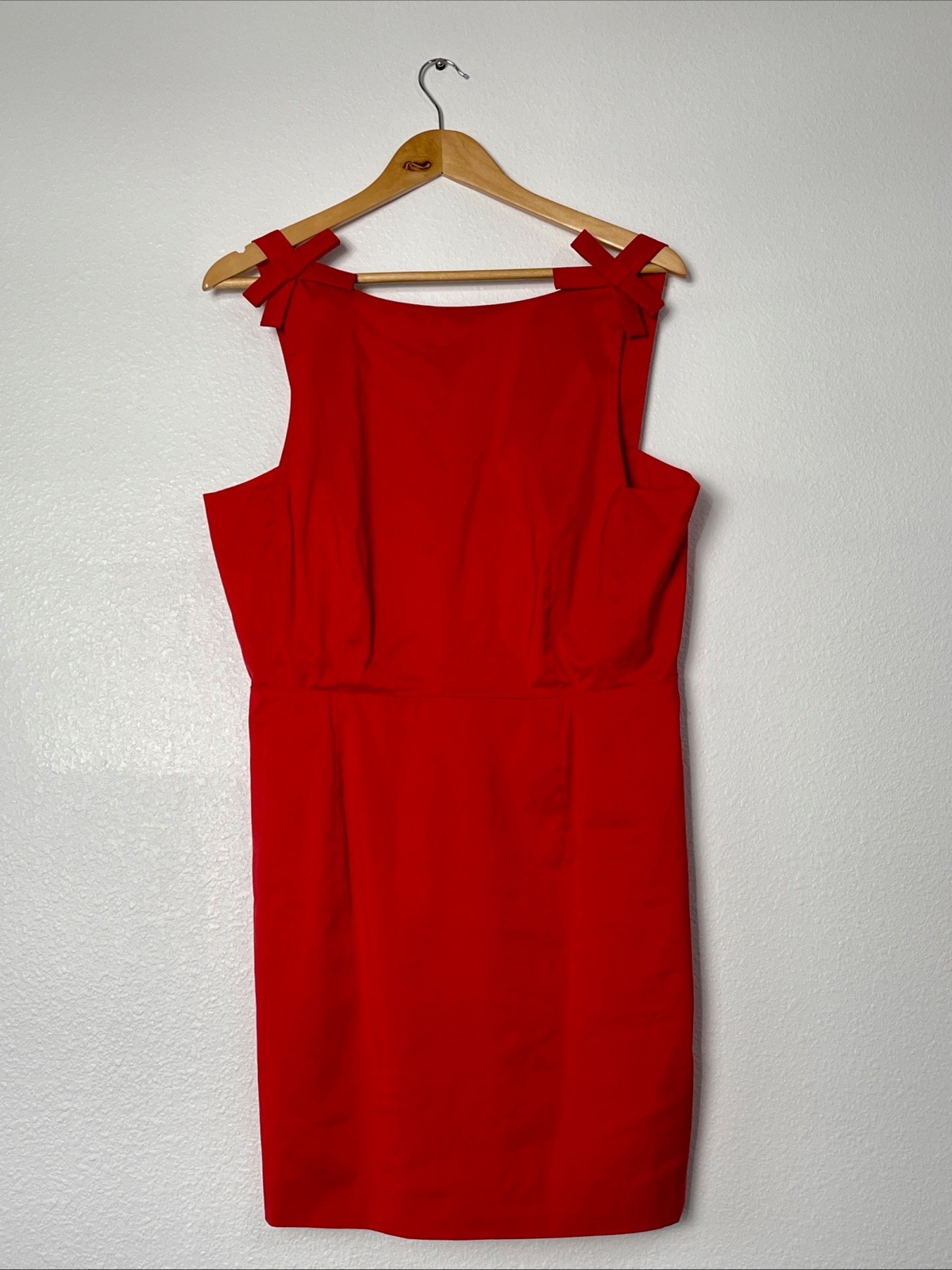 NEW GIANNI BINI x Lilly Sisto Red Blakey Taffeta Mini Dress Dainty Romantic 12