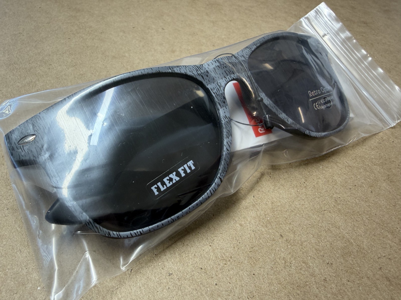 American Flag Sunglasses Stealth Dark Black Gray Comfort Spring Hinge Smoke Lens
