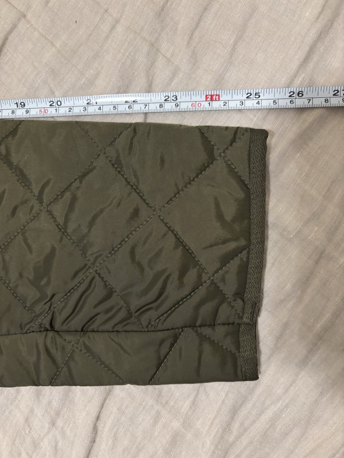 NWT Barbour Jacket Men’s S Green Liddesdale Quilted Olive Classic Corduroy Coat