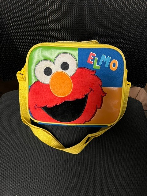 SESAME ST Elmo lunchbox/bag Used- sold as-is