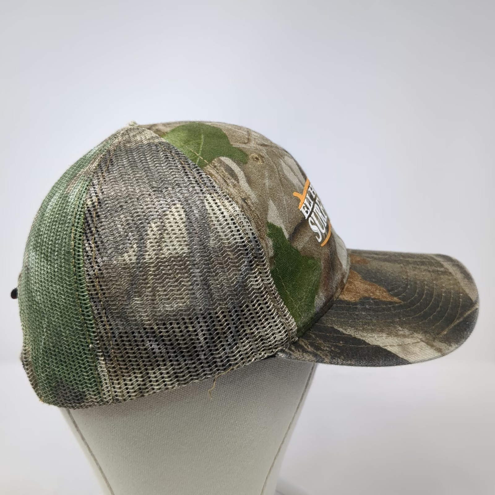 Outdoor Cap Eli Howard Surf School Green Camo Baseball Cap One Size Mesh Back