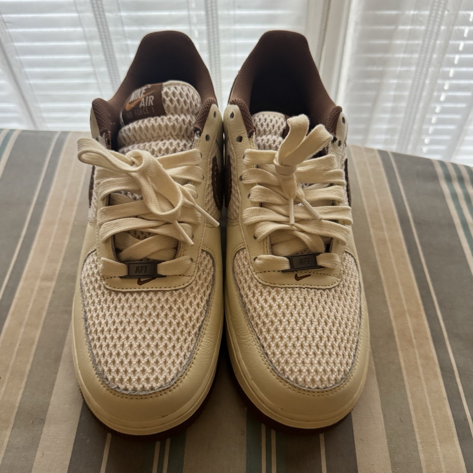 Nike Air Force 1 ’07 LV8 Coconut Milk Light Low US Mens Size 10.5 No OG Box