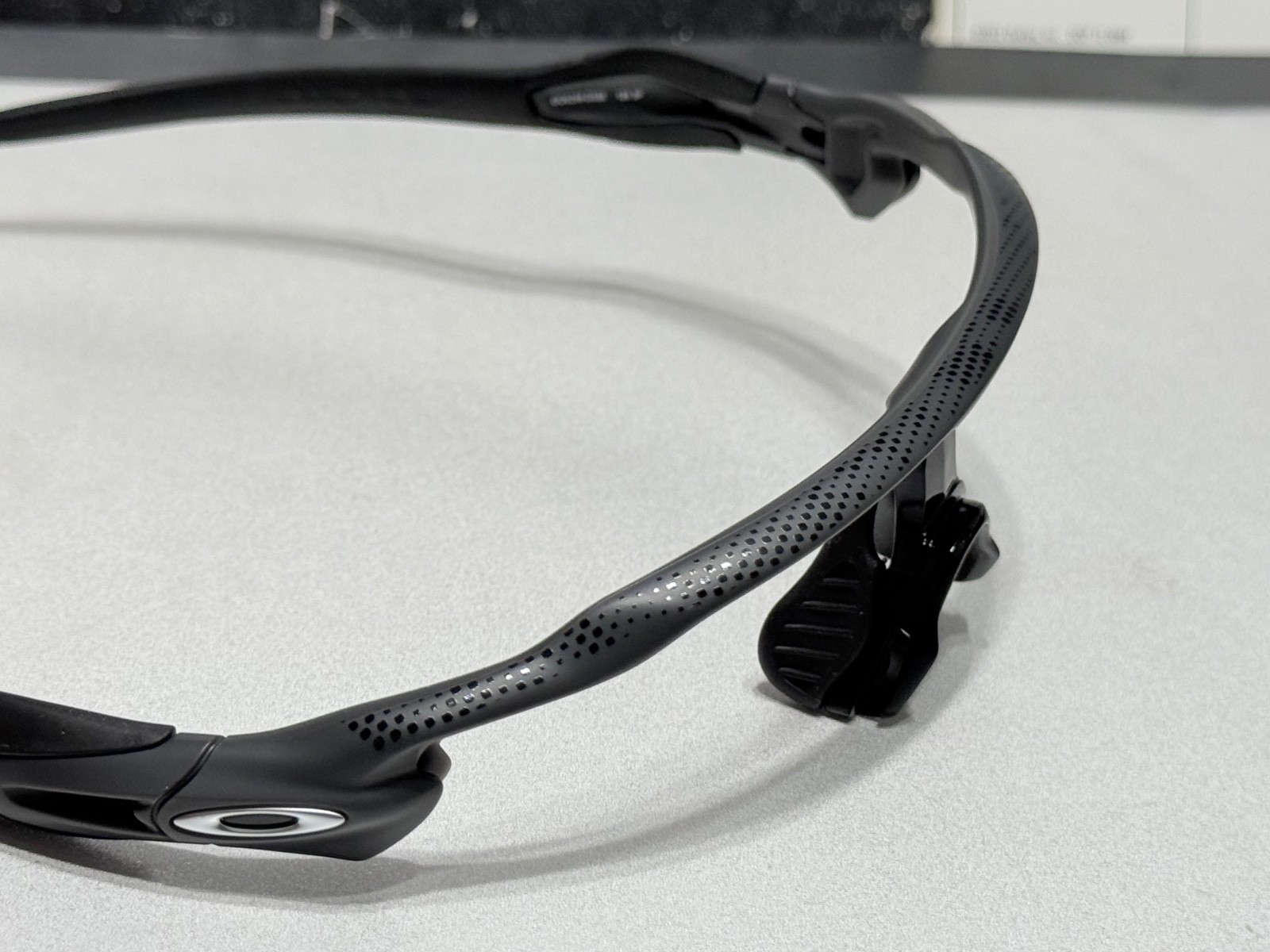 Oakley Radar EV Path High Resolution Carbon w/ Satin Silver Icons SKU# 9208-D338
