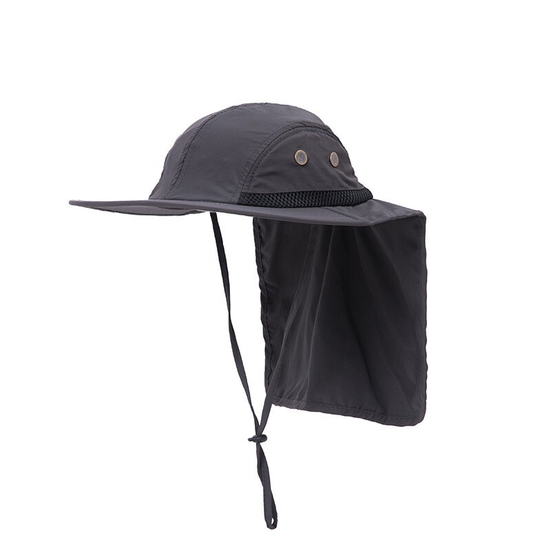 Sun Hat Men Women Protection UV Cap with Neck Flap Hunting Fishing Beach Hat