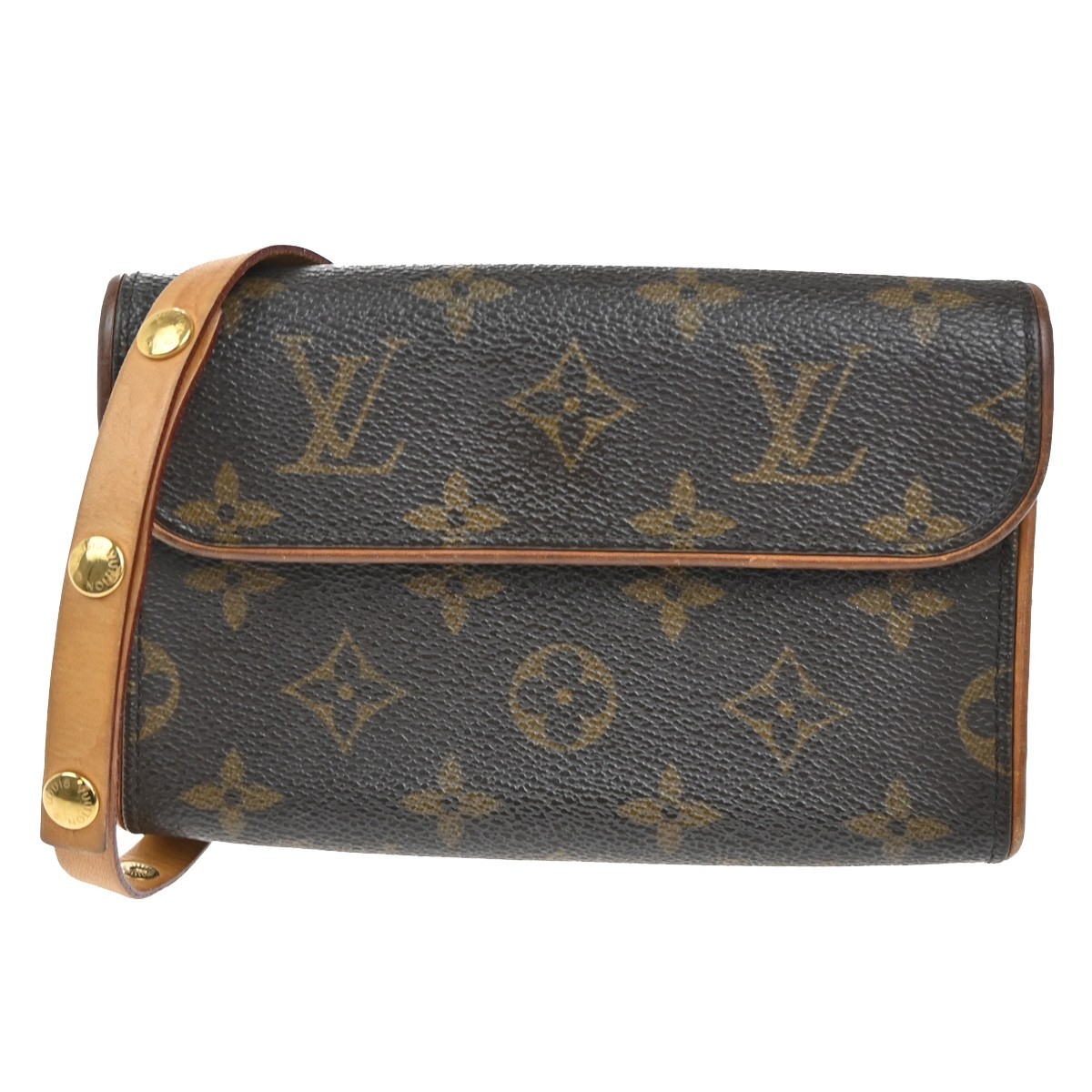 LOUIS VUITTON Pochette Florentine Bum Bag XS Monogram Leather BN M51855 65TA561