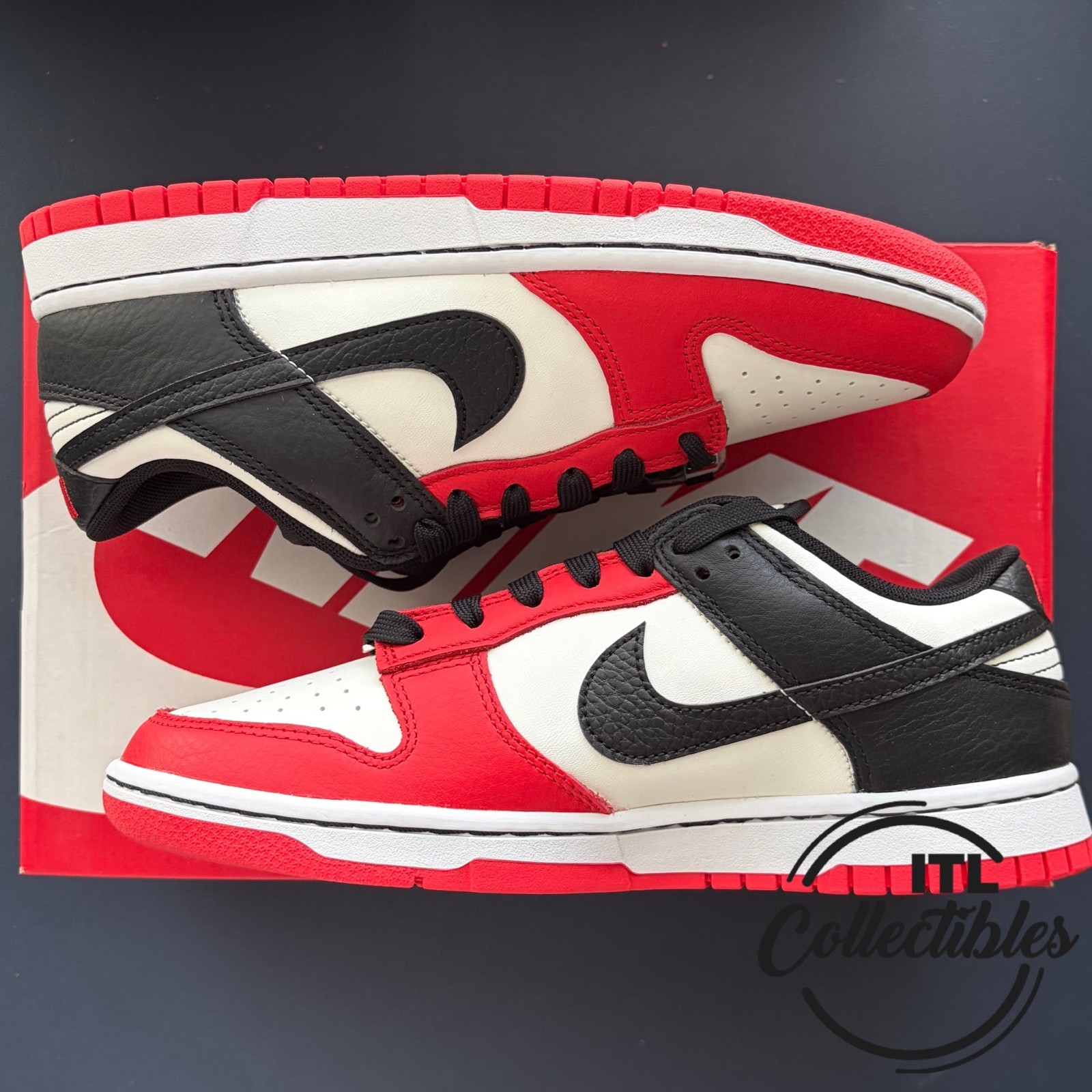 Size 7.5 – Nike Dunk Low EMB x NBA 75th Anniversary – Bulls 2021