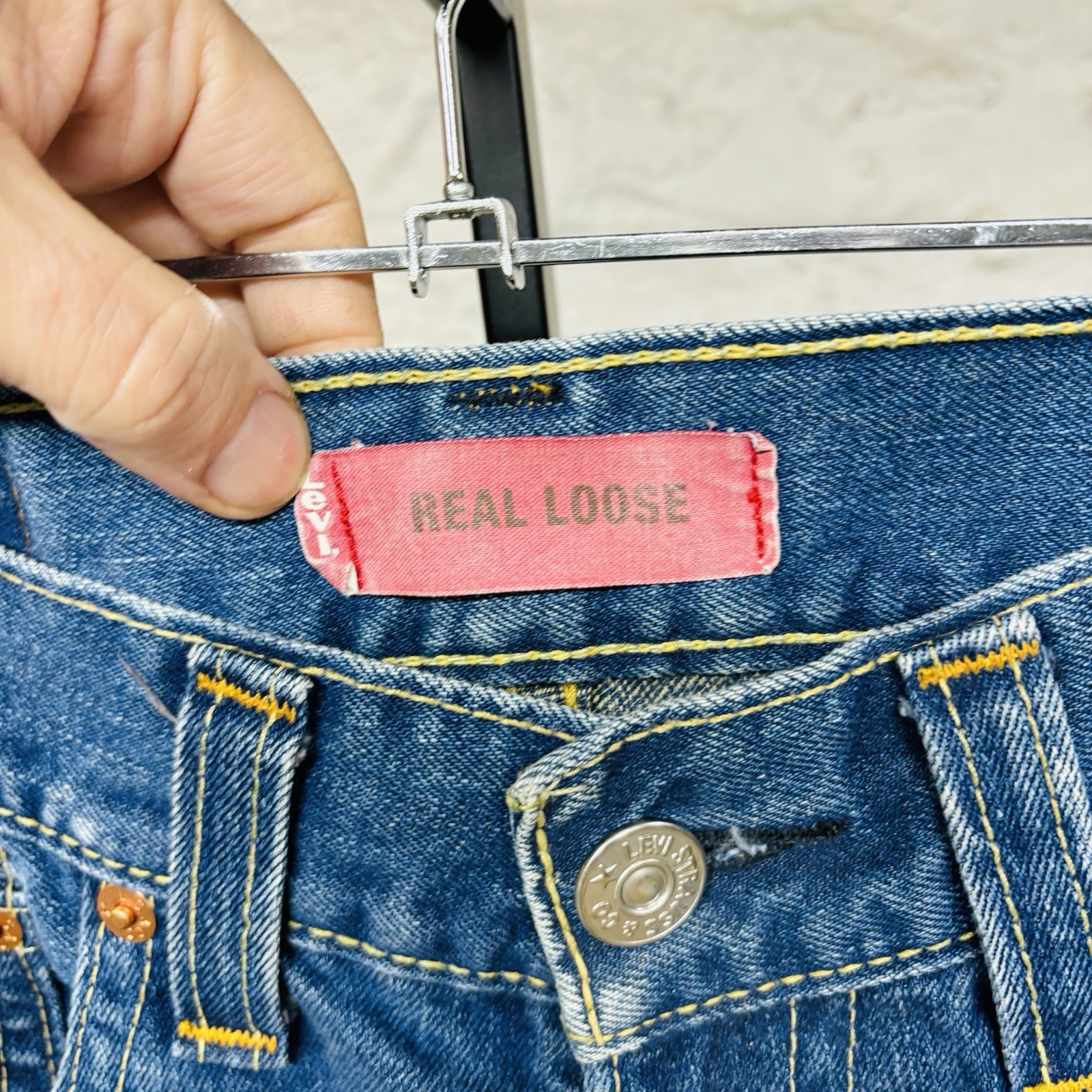 Levis Type 1 Jeans Baggy Real Loose Denim 31×32 (31×30 Actual) Vintage y2k