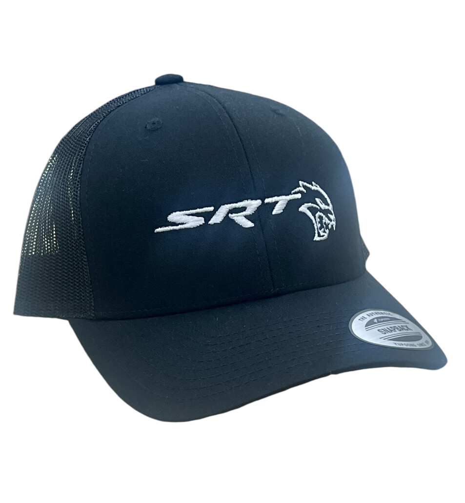 Dodge Charger Challenger 6.2L Hellcat Mesh Snapback Hat *Multiple Colors*