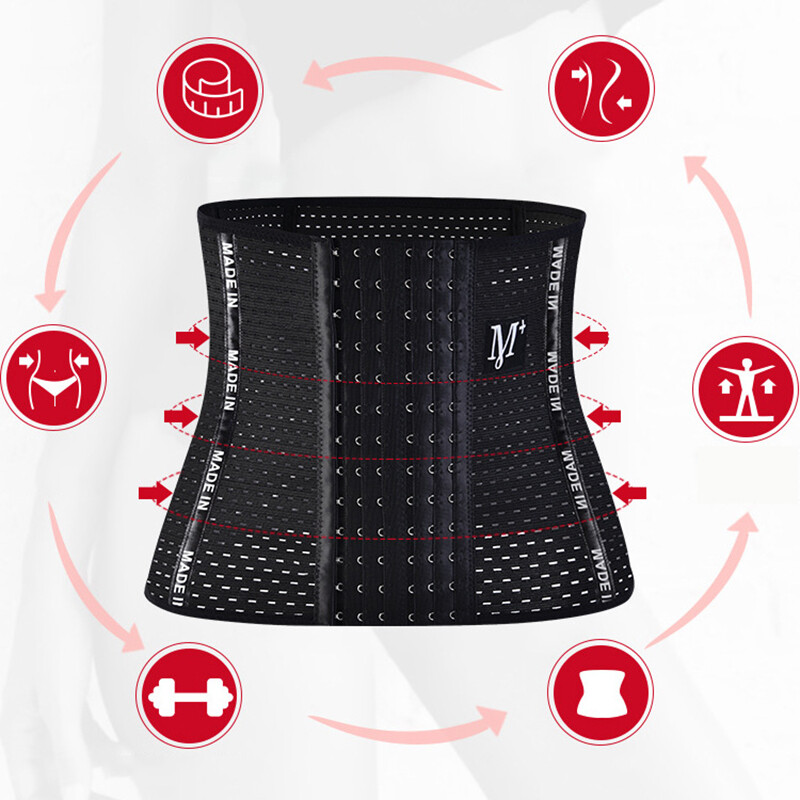 Waist Trainer Training Body Shaper Shapewear Underbust Cincher Tummy Belt Corset
