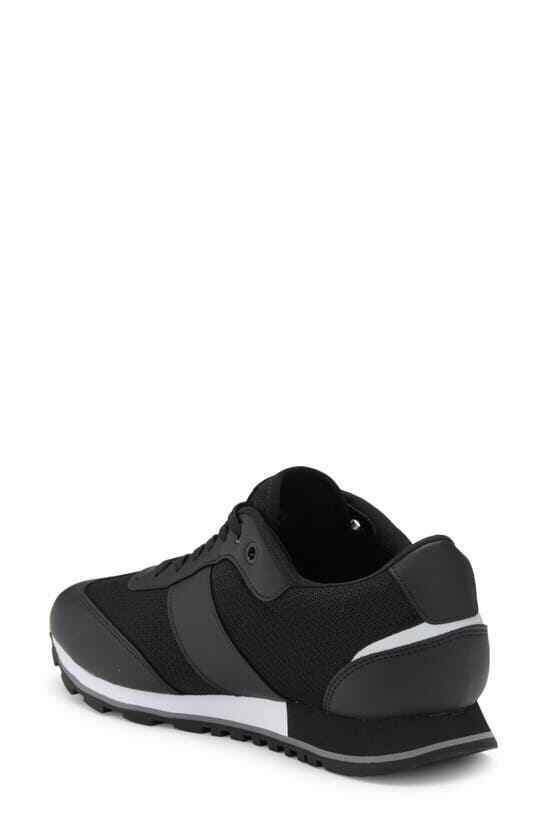HUGO BOSS $199 Men’s PARKOUR RUNN MEMX Sneakers Casual Shoes AUTHENTIC NEW BLACK