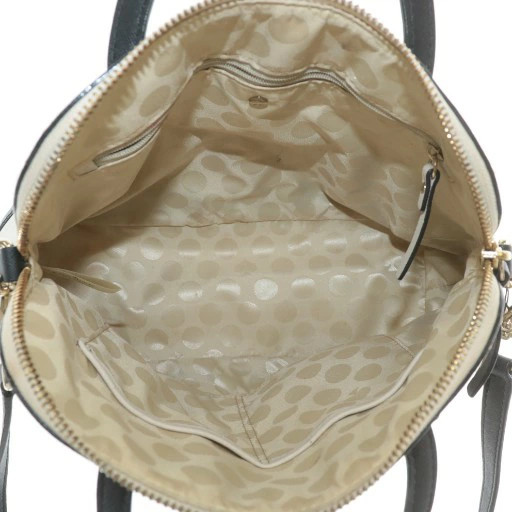 Used Kate Spade Cedar Street Maise handbag shoulder 2WAY leather logo ivory blac