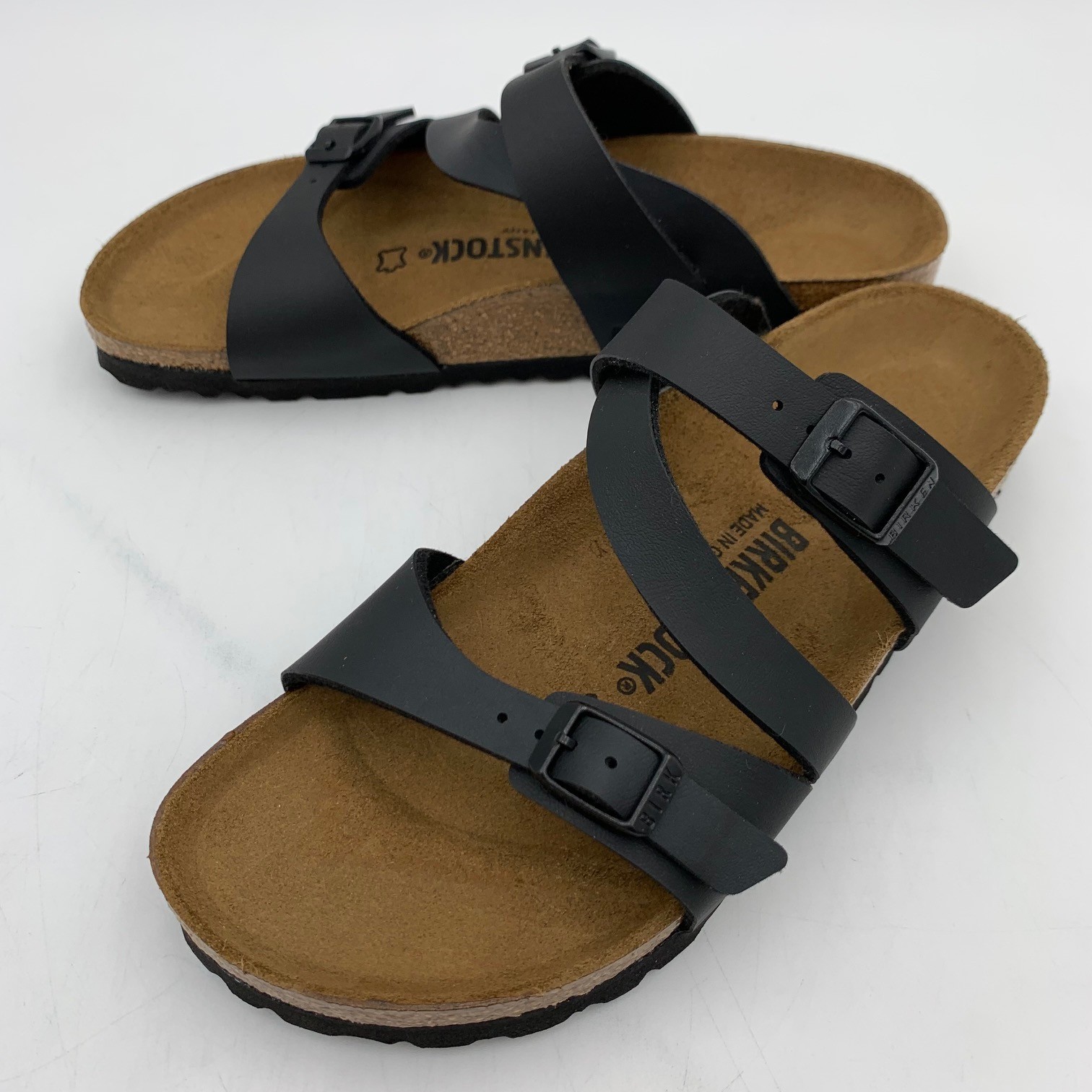 Birkenstock New w/ Box Salina Black Birko Flor Regular Width Select Size