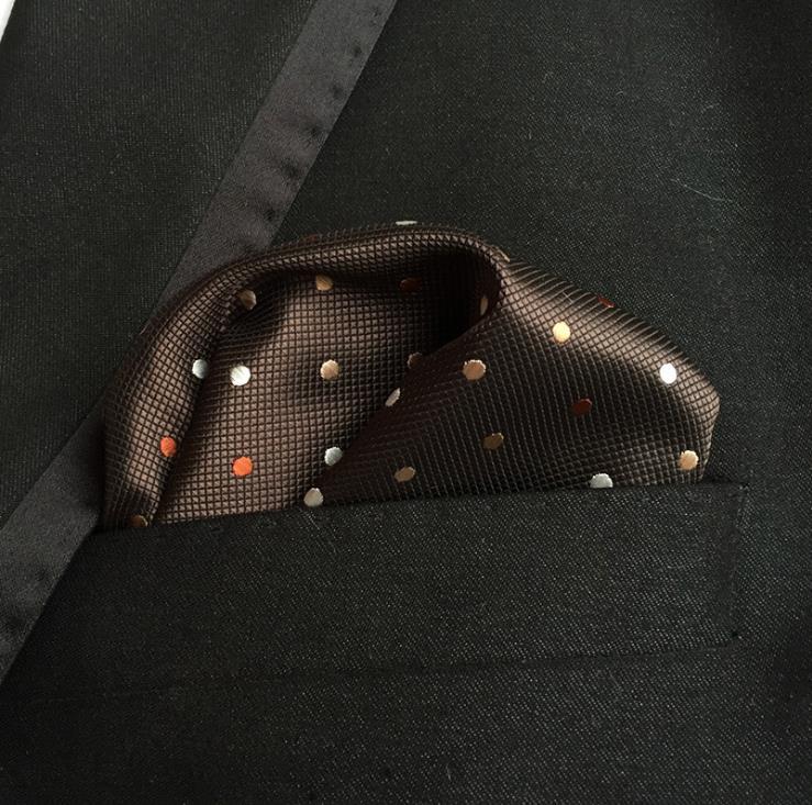 Men’s Satin Silk Pocket Square Hankie Hankerchief Wedding Party Formal Suit