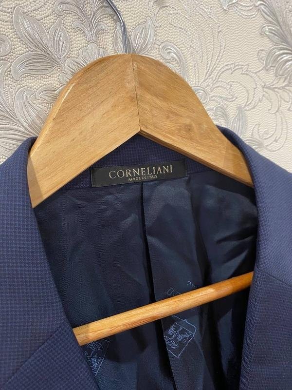 Men Corneliani Blazer Navy Wool 44 / XXL / 52