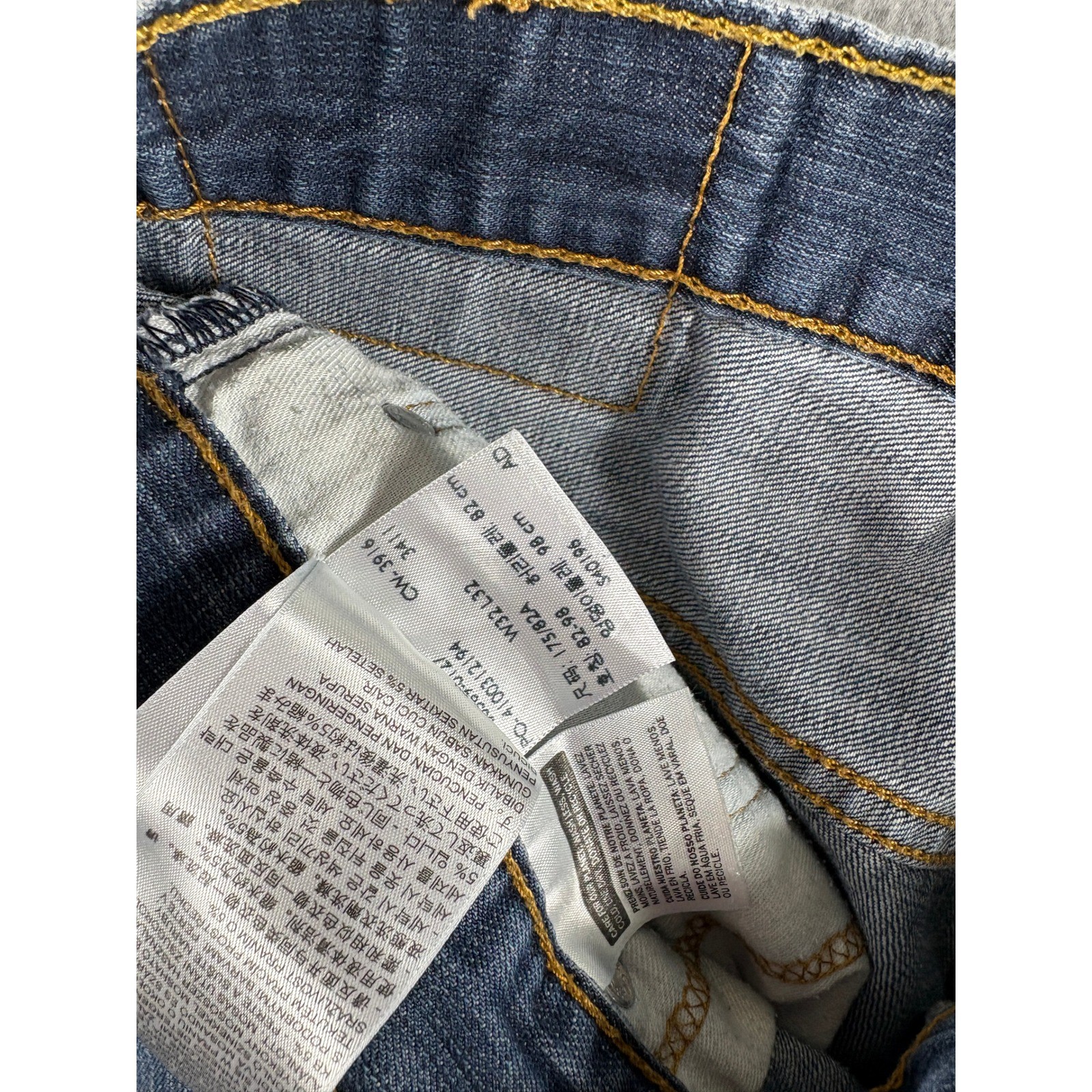 Levi’s 569 Loose Straight Jeans Mens 32×32 Blue Denim Rugged Relaxed Streetwear