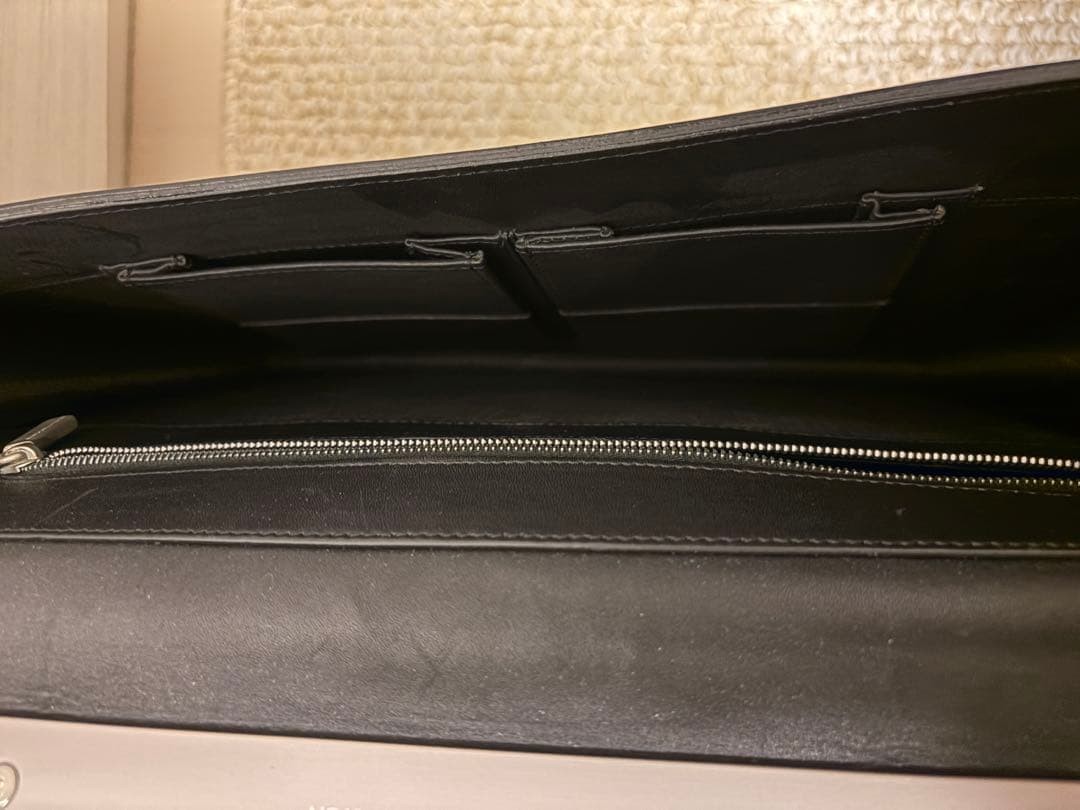 PORSCHE DESIGN Black Leather Briefcase Vintage Attache Case Archive Bag Mens