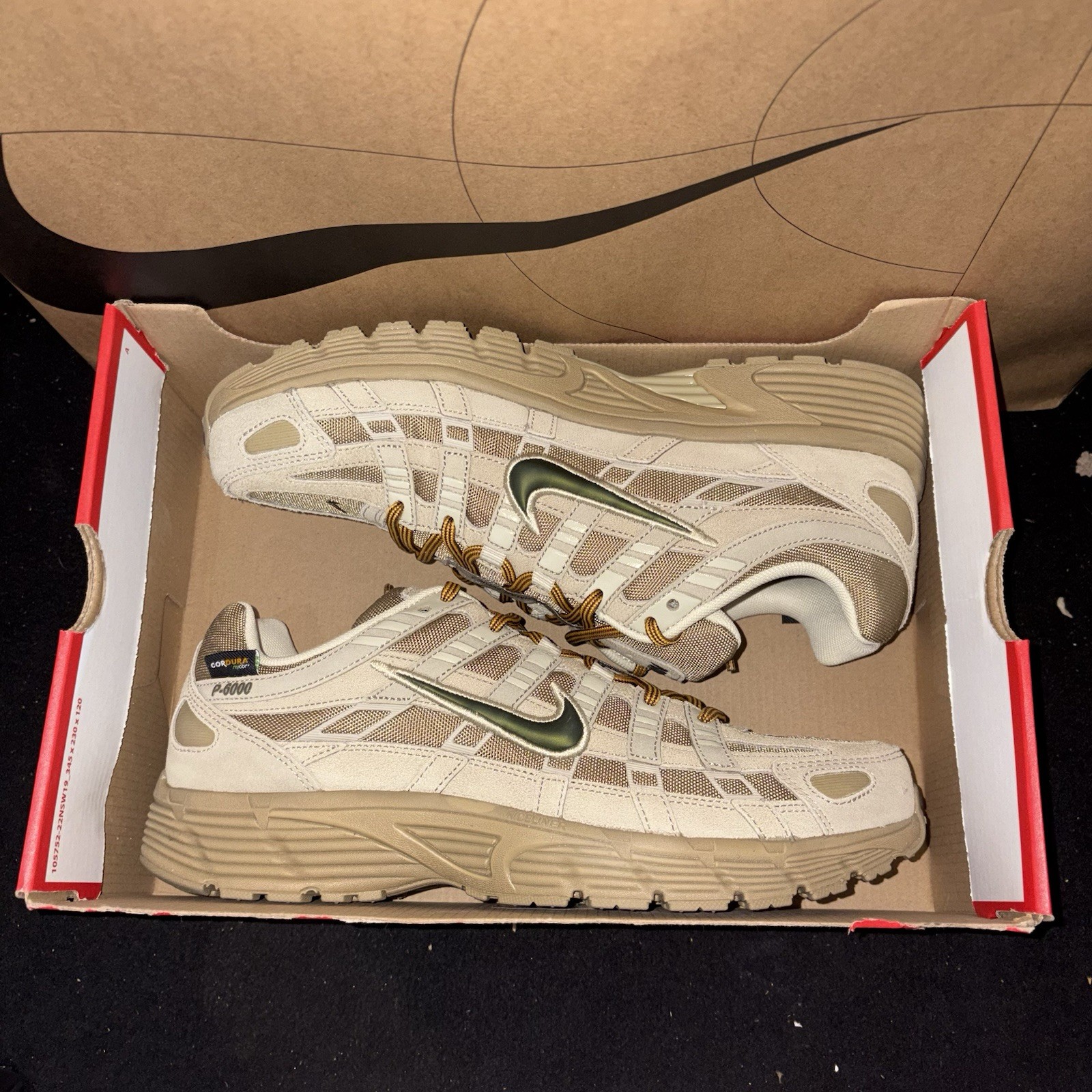 NEW Nike P-6000 Premium Cordura Filbert Desert Khaki NBY IH0946-202 Men Size 8.5