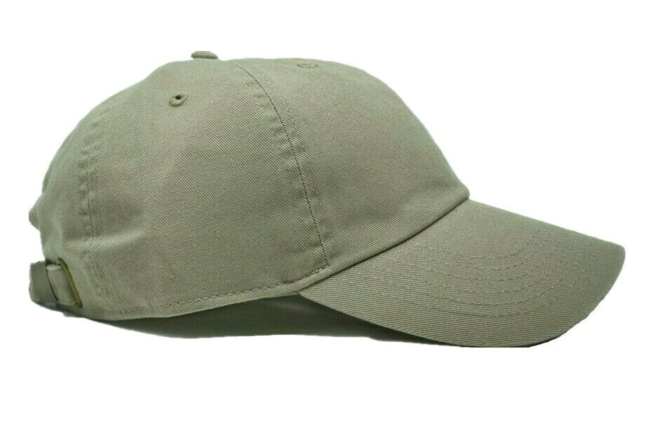 Mens Womens Cotton Baseball Cap Ball Dad Hat Adjustable Plain Polo Style Caps