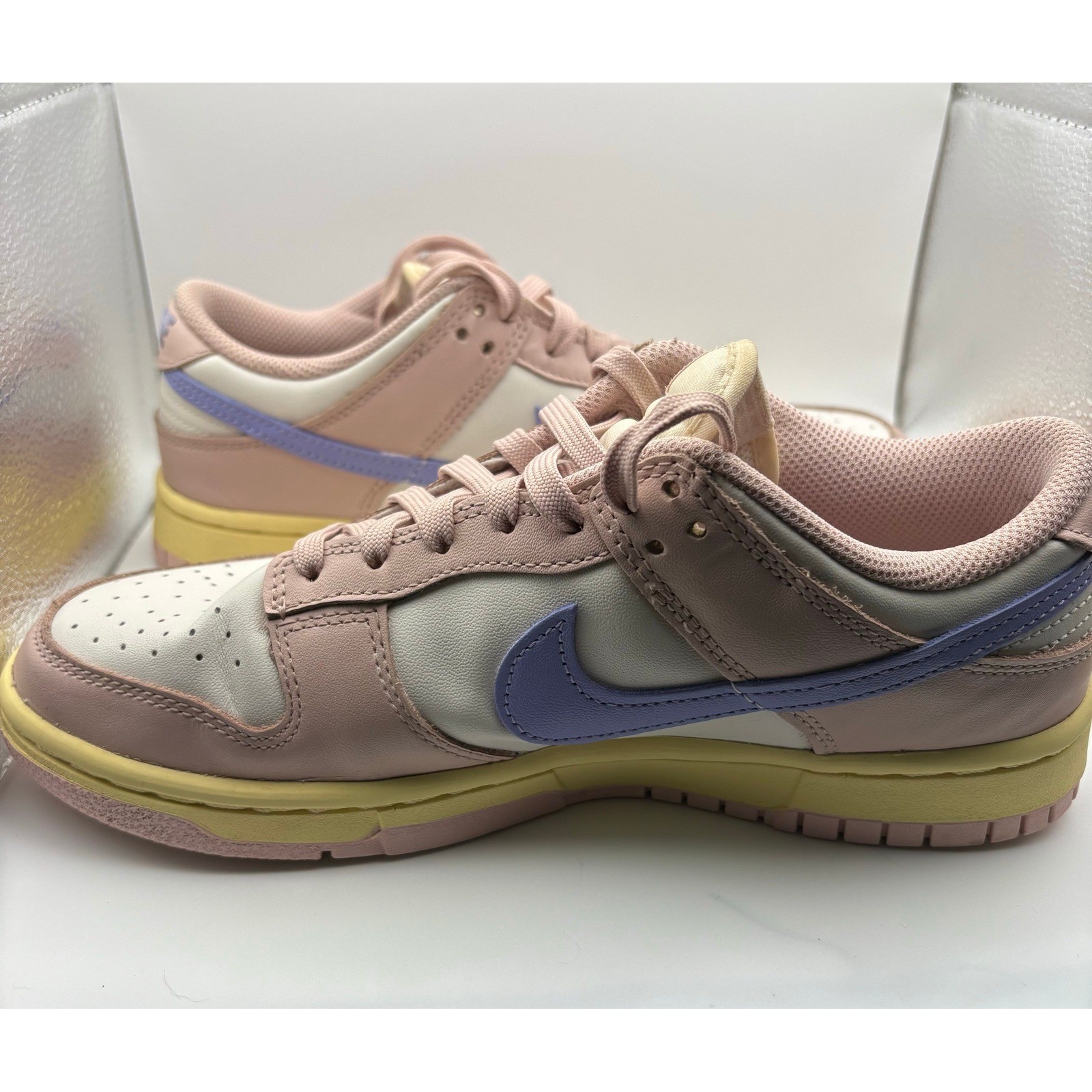 Nike Dunk Low Rose Whisper Pink Purple Yellow DD1503-601 Womens 8 Sneaker