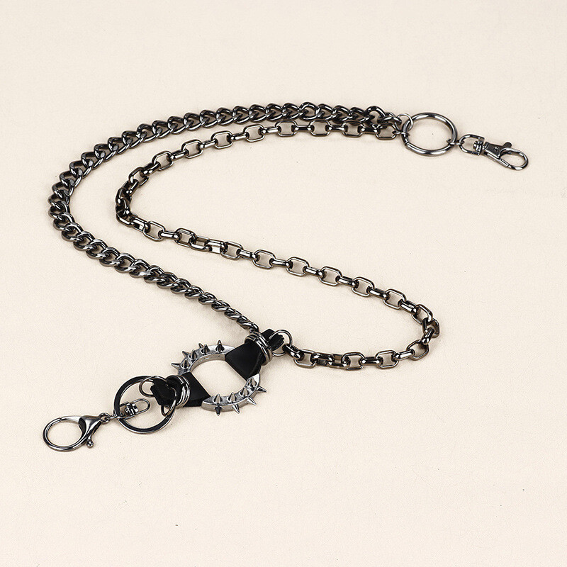 23″ Strong Leash Thick Wallet Key Chain Biker Trucker Jean Keychain 2 Layers