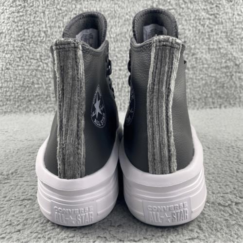 NEW Converse Chuck Taylor All Star Move Hi Iron Grey Platform Women’s 8.5 Grey