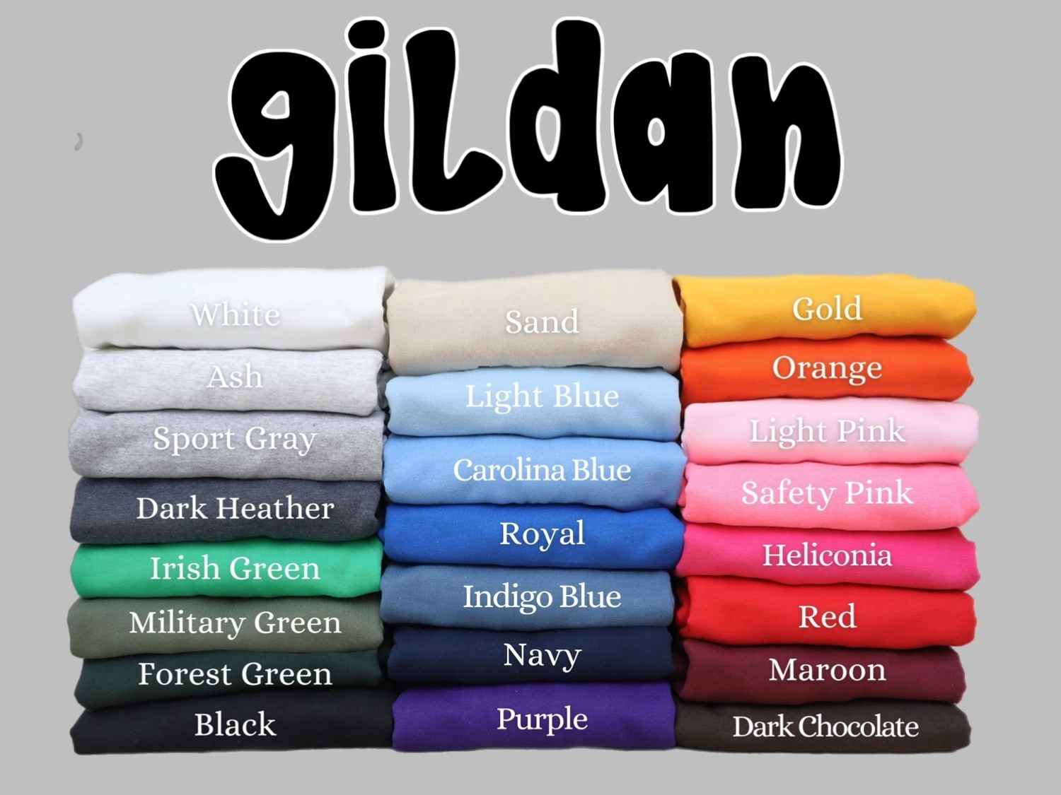 Gildan 5000 custom shirt upload your logo personalized graphic tee business team